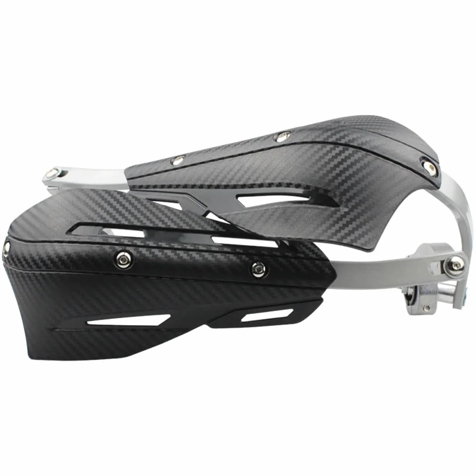 Części kierownicze motocykli Osłona uchwytu motocy Osłona dłoni motocykla Osłona dłoni 22mm 28mm Uniwersalny motor terenowy Enduro Supermoto Ochrona przed upadkiem Carbon
