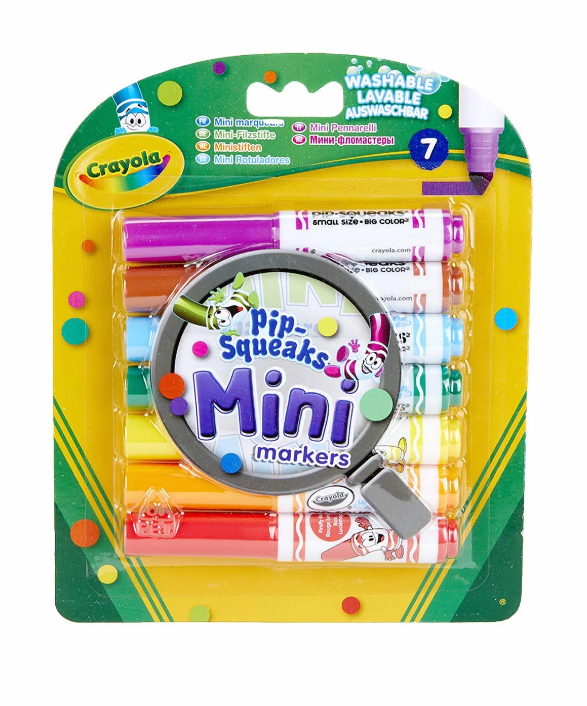 Crayola 5083370 – flamastry, mini, 7 sztuk