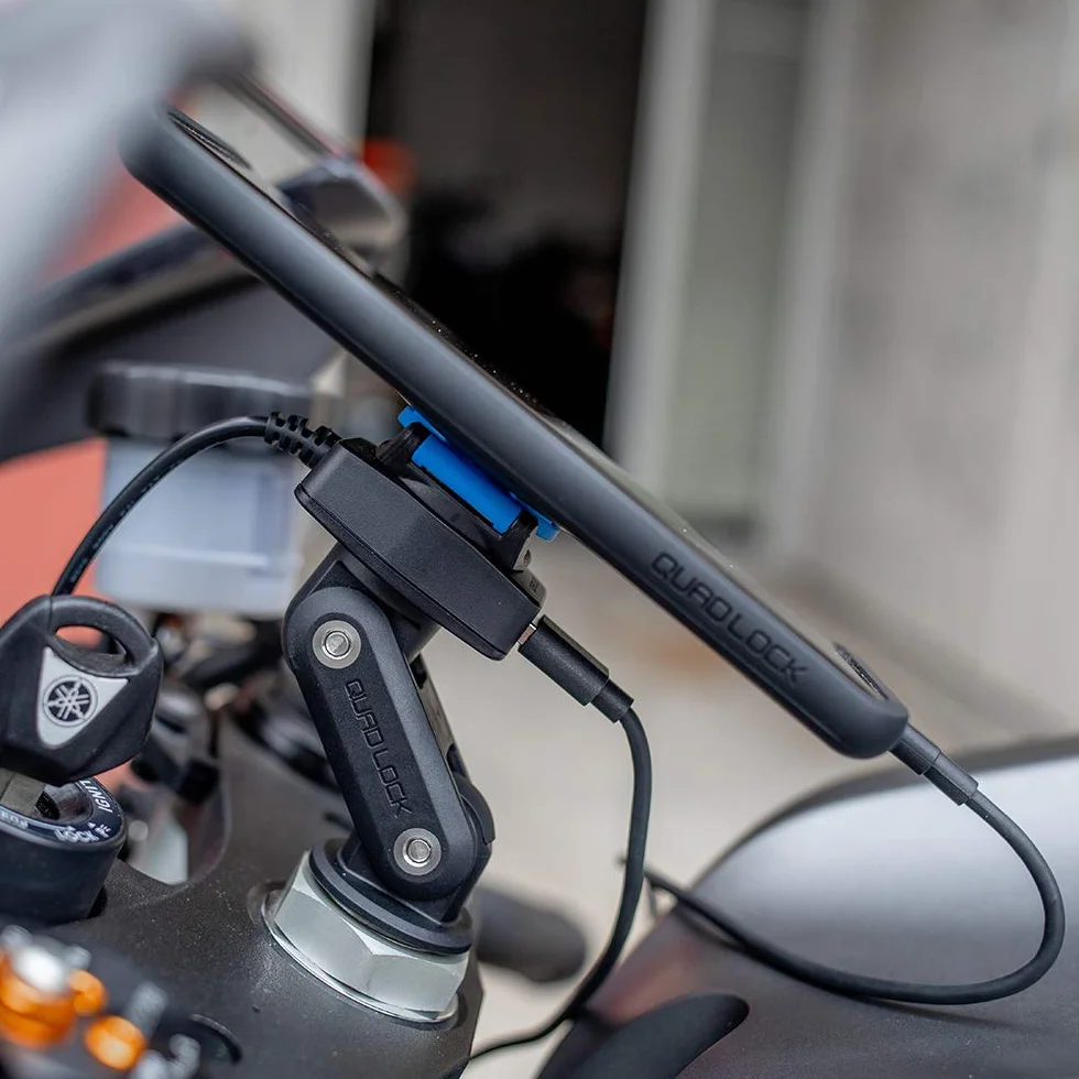 Motocyklowa Ładowarka USB Quad Lock