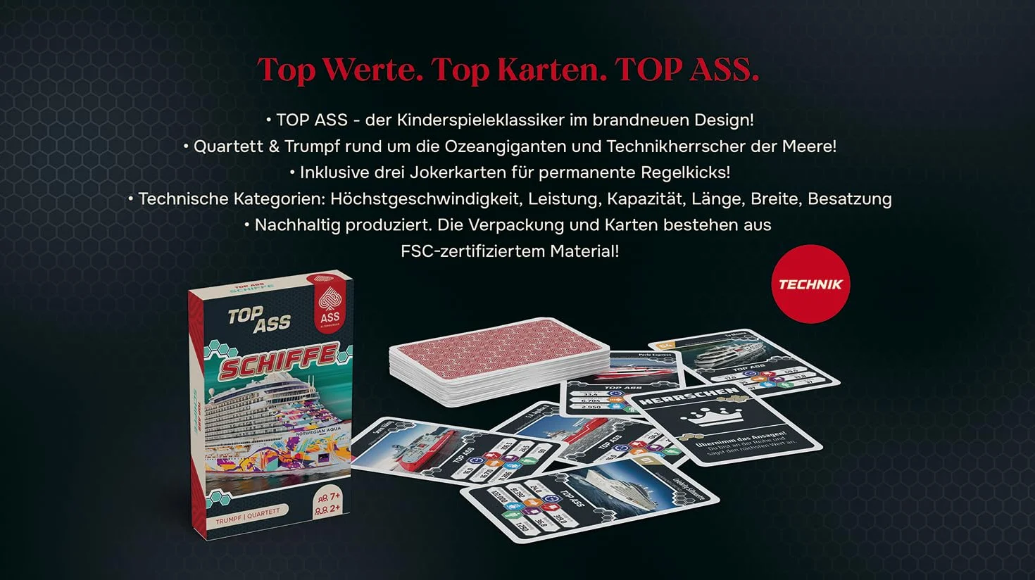 TOP ASS® - Schiffe NEU