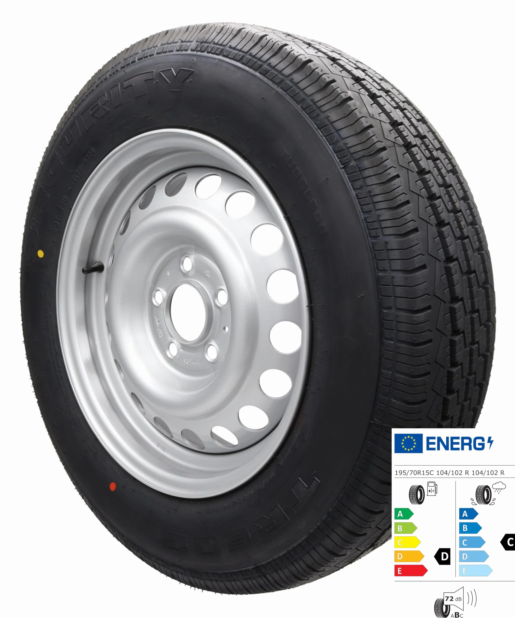 Kompletne koło 195/70R15C 5,5Jx15 112x5 8PR TR603 ET30 do przyczepy