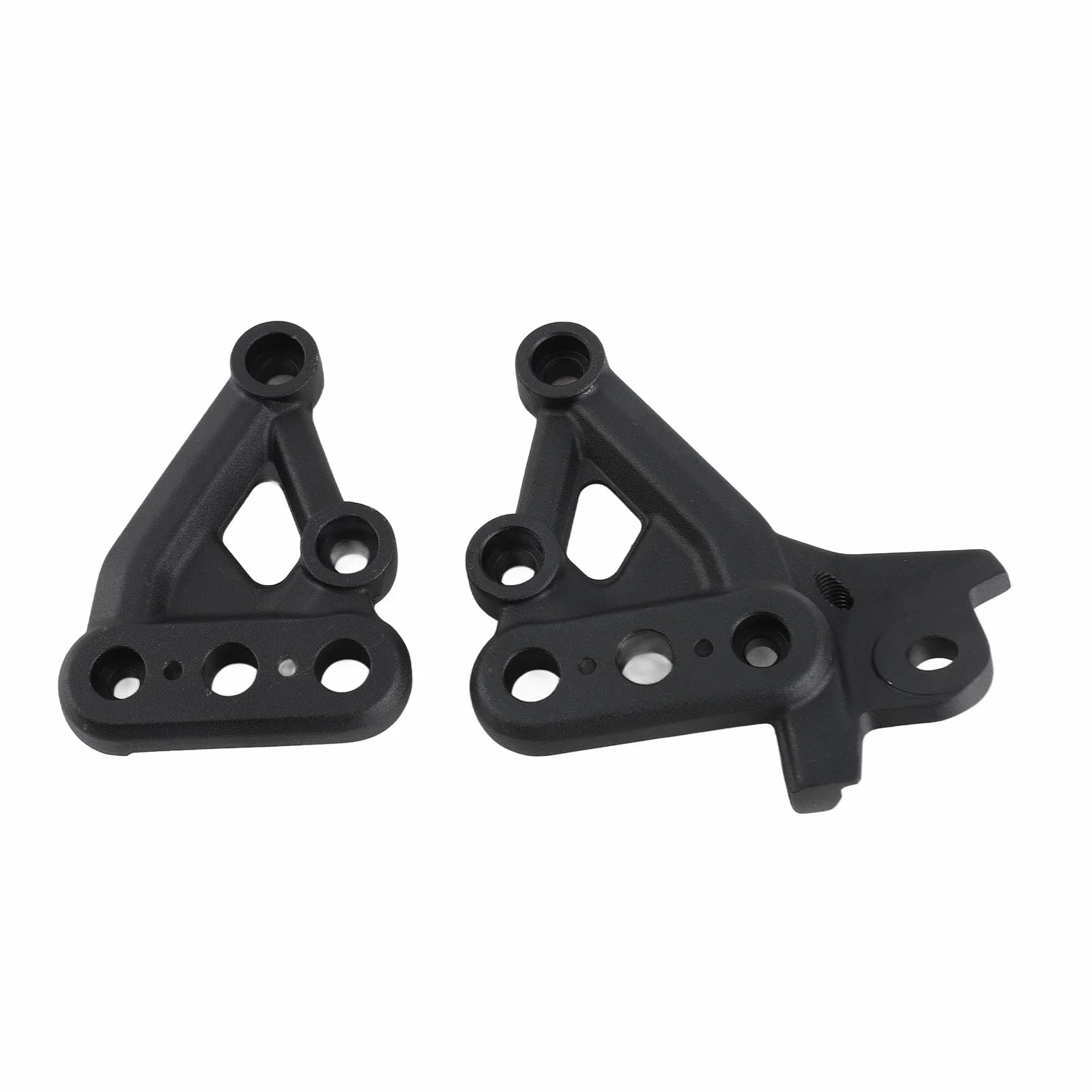 Generic Uchwyt na Podnóżki Obrabiany CNC dla Talaria Sting X3 MX3 MX4 Czarny dla Entuzjastów Motorów Terenowych