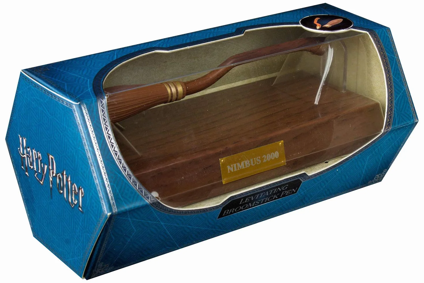 WOW! STUFF Harry Potter Nimbus 2000 lewitująca miotła długopis czarodziejski świat tematyczny ozdoba na biurko