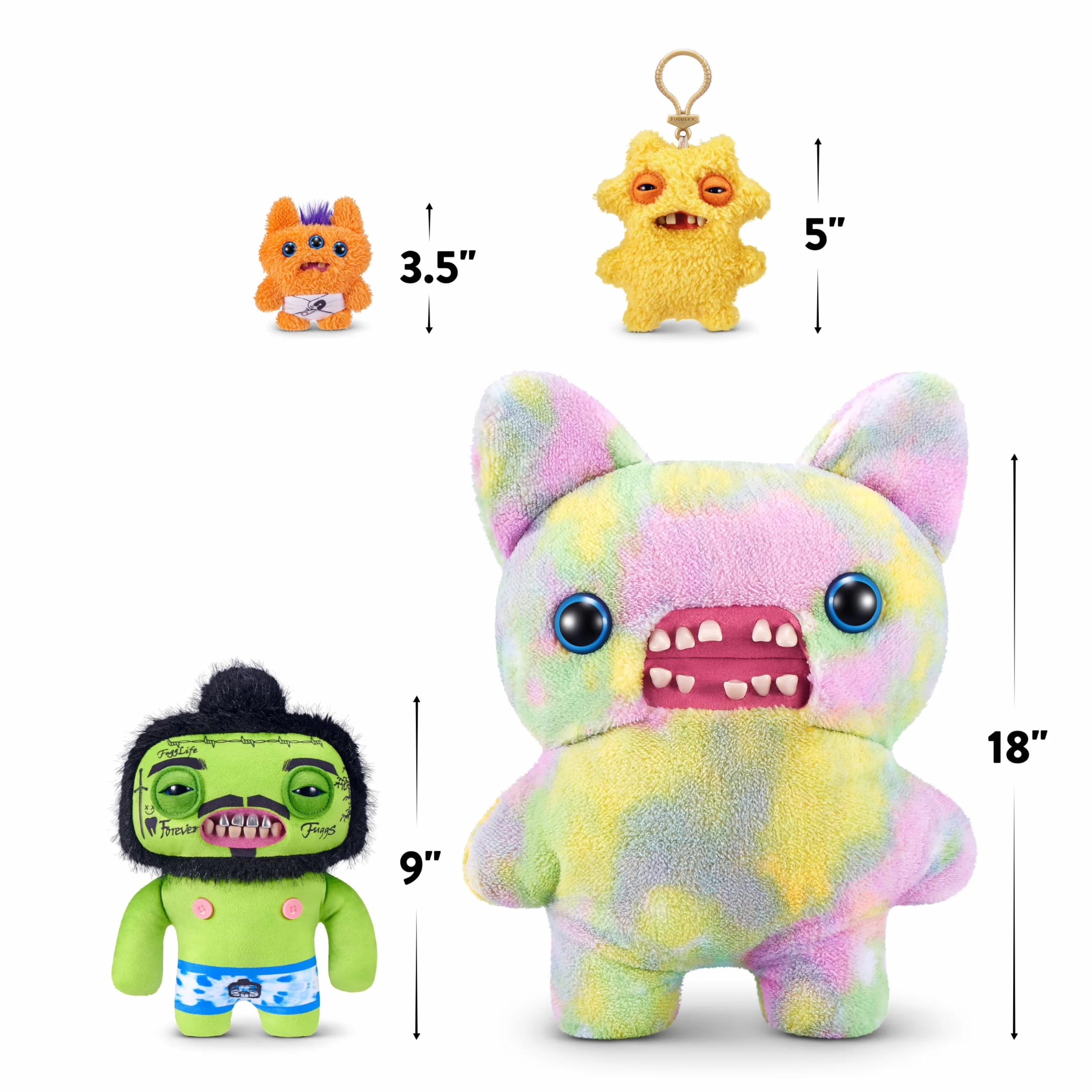 FUGGLER 22.9 cm CORESERIES 1 FUGG STARS PLUSH 23 cm (Rhymer McSlimer)