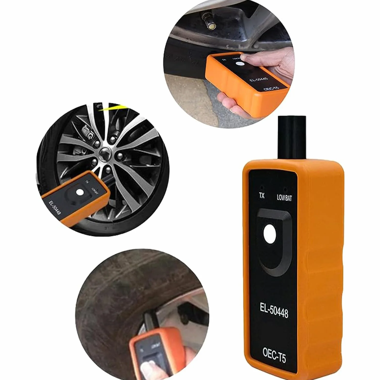 GERUI System szkoleniowy EL 50448 miernik ciśnienia w oponach TPMS Relearn Tool urządzenie do resetowania