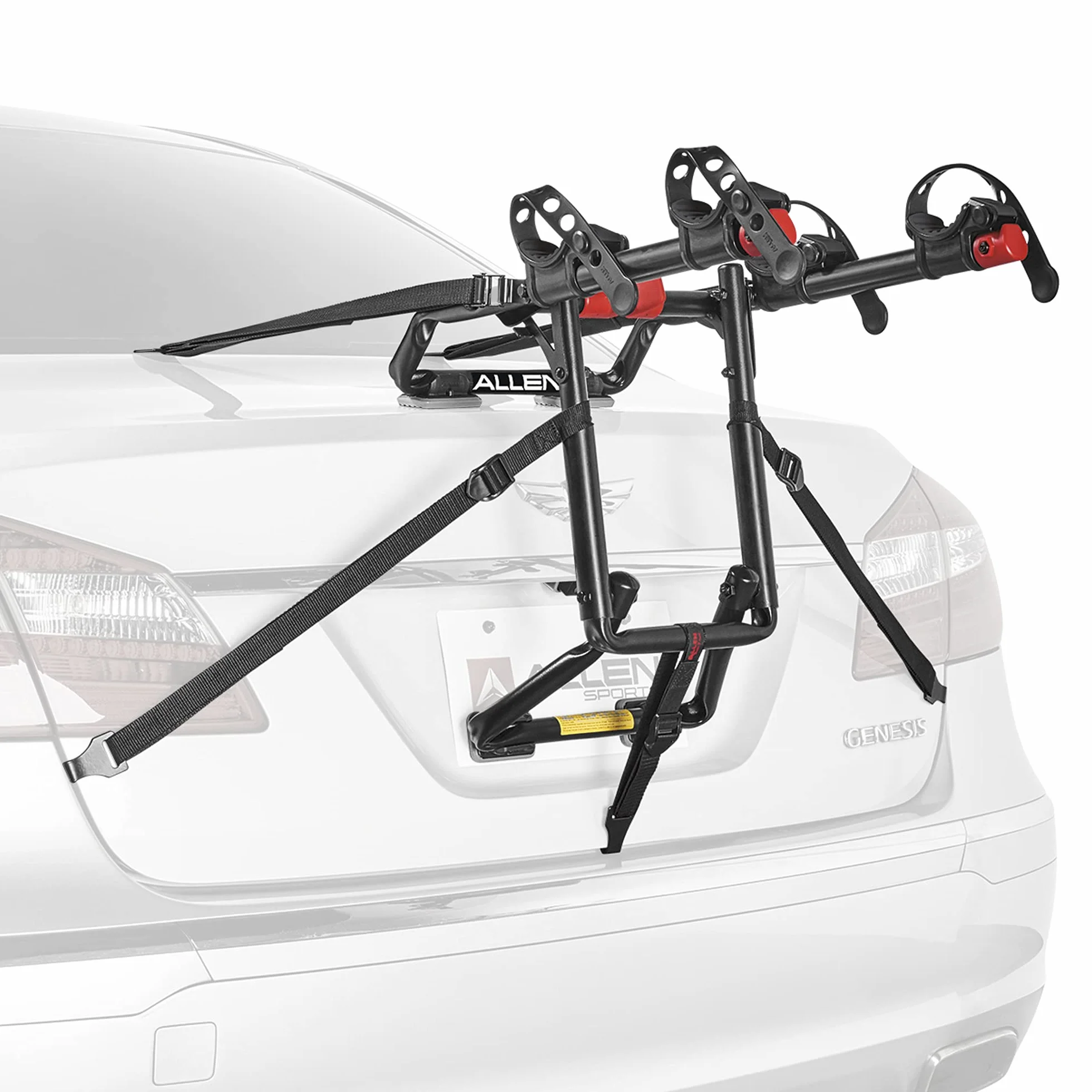 Allen Sports Premier 2-Bike Trunk Rack, Model S102, Black