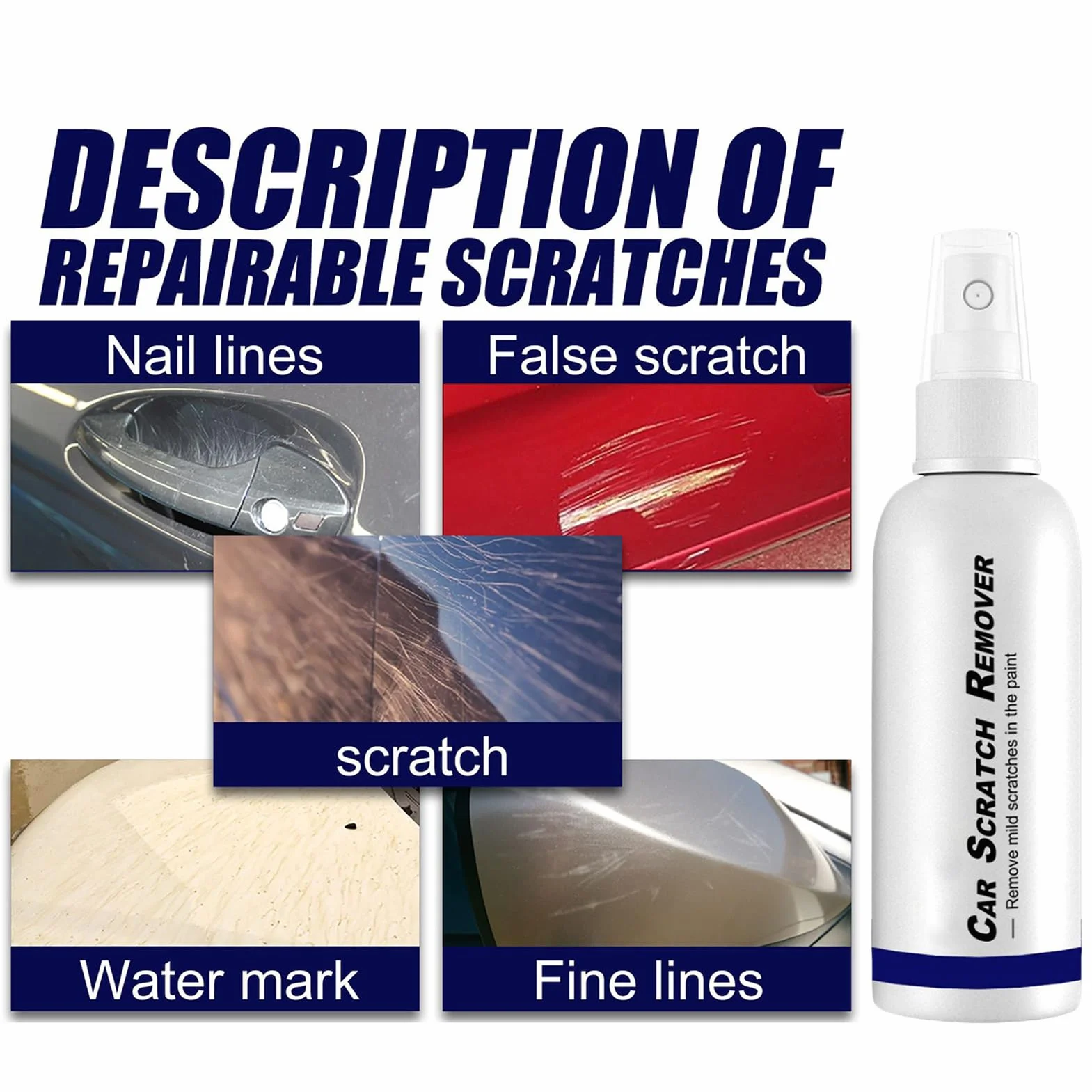 Nano Spray Usuwacz Rys Samochodowych 100 Ml Polerski Akcesoria Detailingowe Ochrona Lakieru
