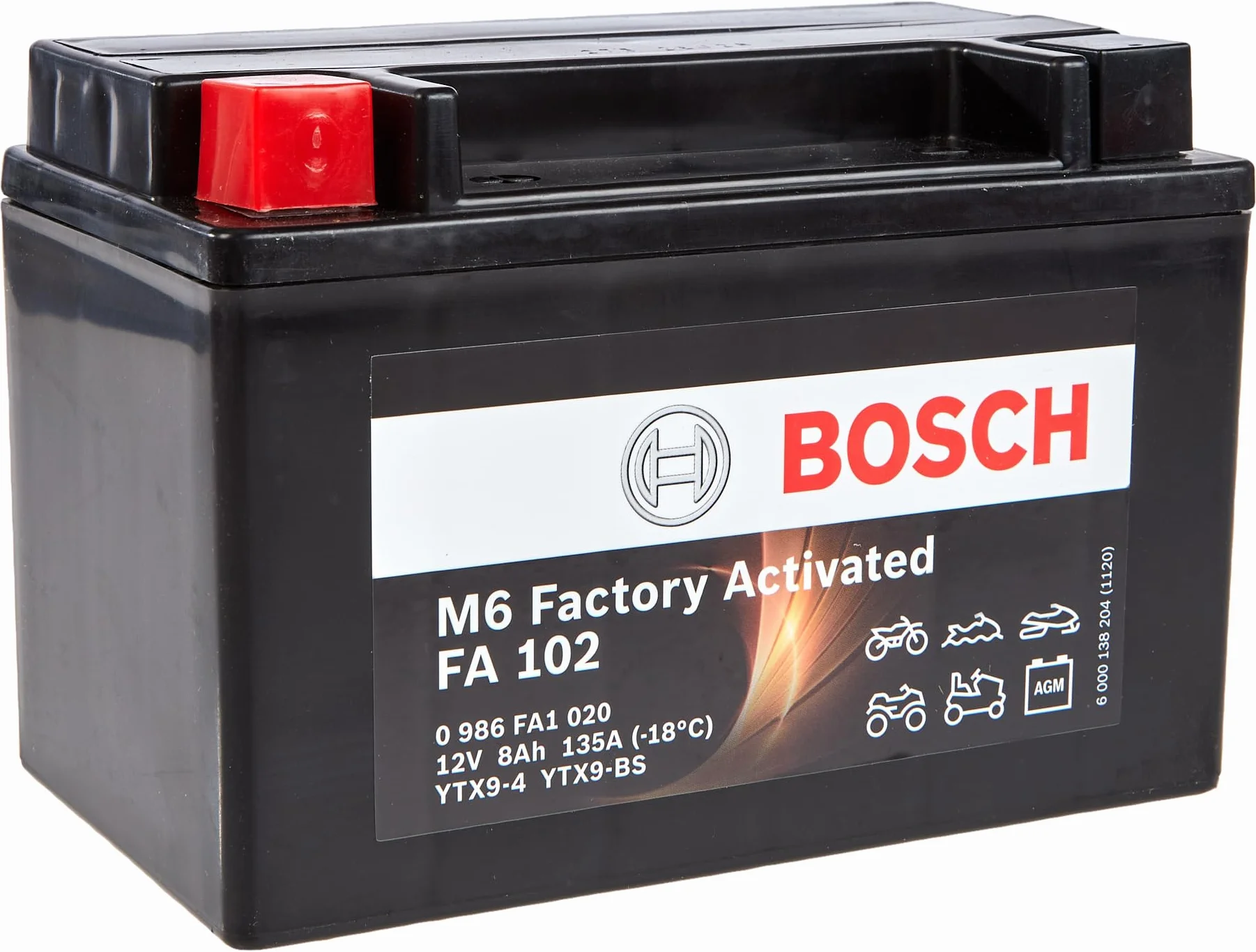 BOSCH Akumulator 12V 8Ah 135A