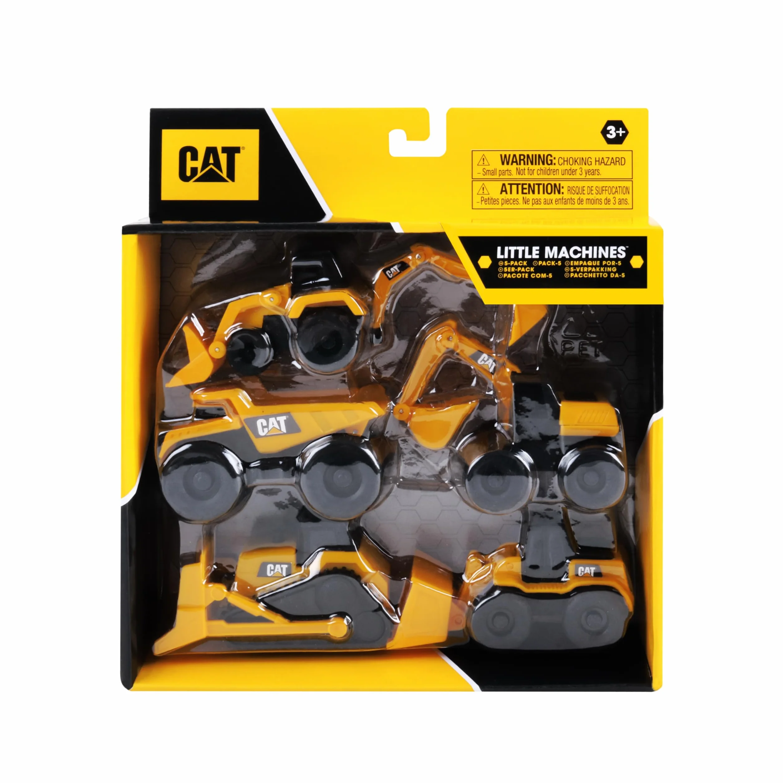 CAT Construction Little Machines 5-pak asortyment 82150