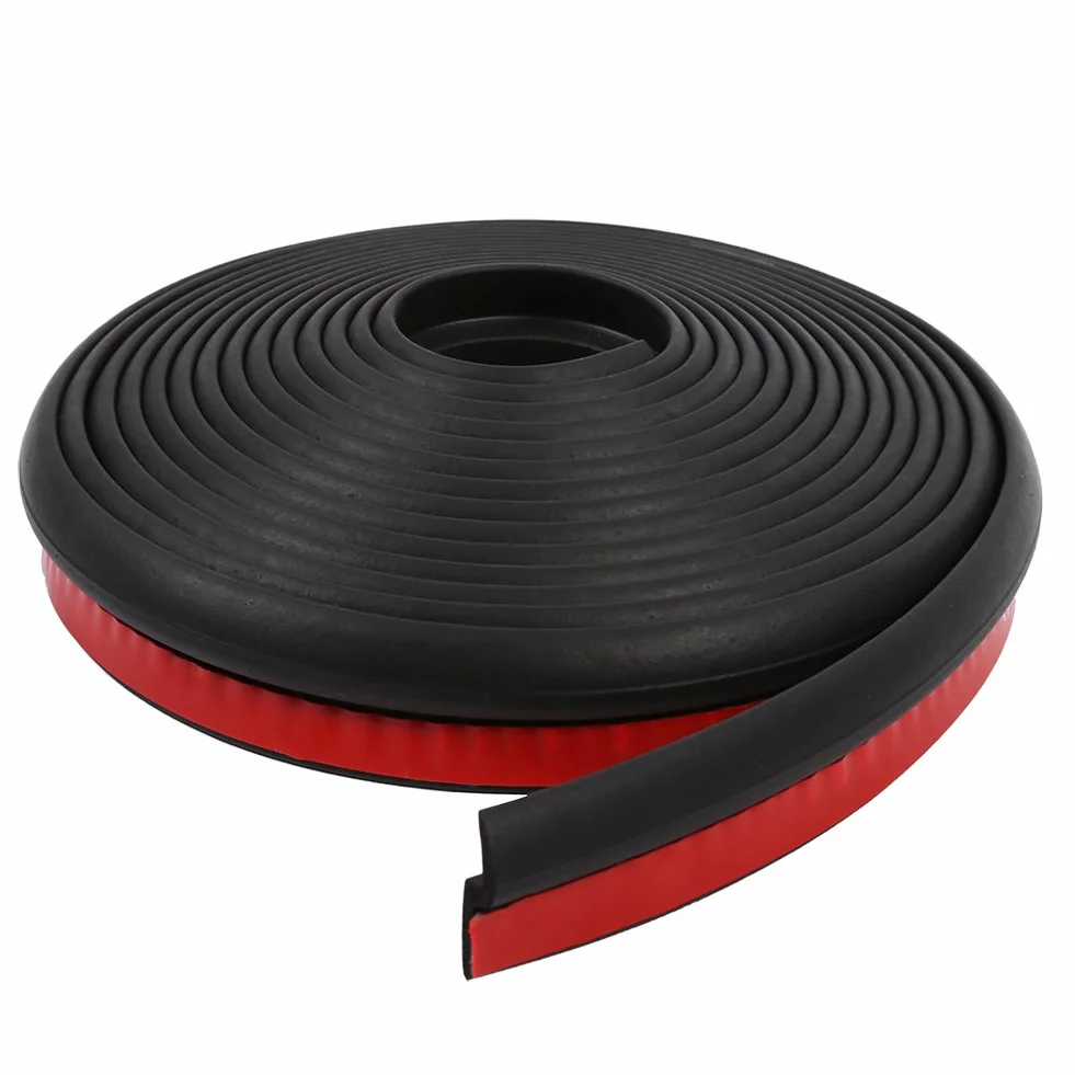 Uszczelka gumowa samochodowa Akozon Universal Car Truck Motor Window Door Rubber Seal Hollow Weather Strip Z Kształt 4M