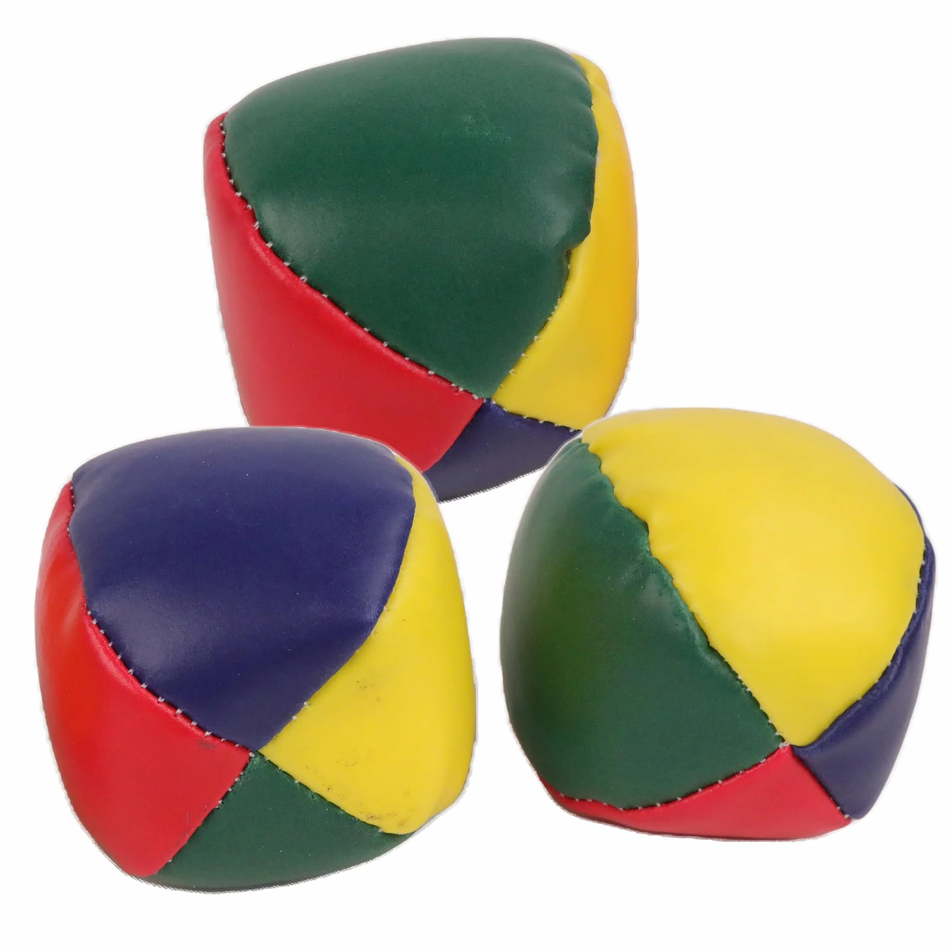 FLYPOP'S - Pilki do zonglowania - Cyrk - 045852 - Wielokolorowe - Gra zrecznosciowa - Zabawka dla dzieci - Cyrk - Zonglerka - Prezent - Rozrywka - Urodziny - 6 cm x 6 cm - Od 6 lat