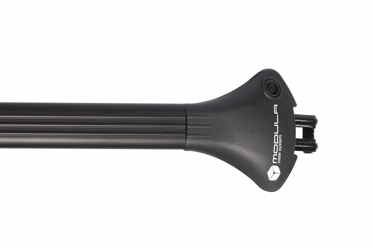 Modula Bagażnik bazowy belki dachowe RELINGI kompatybilne z Audi A6 C7 AVANT KOMBI 2011-2018 max 75 kg 78-119 cm Aluminium
