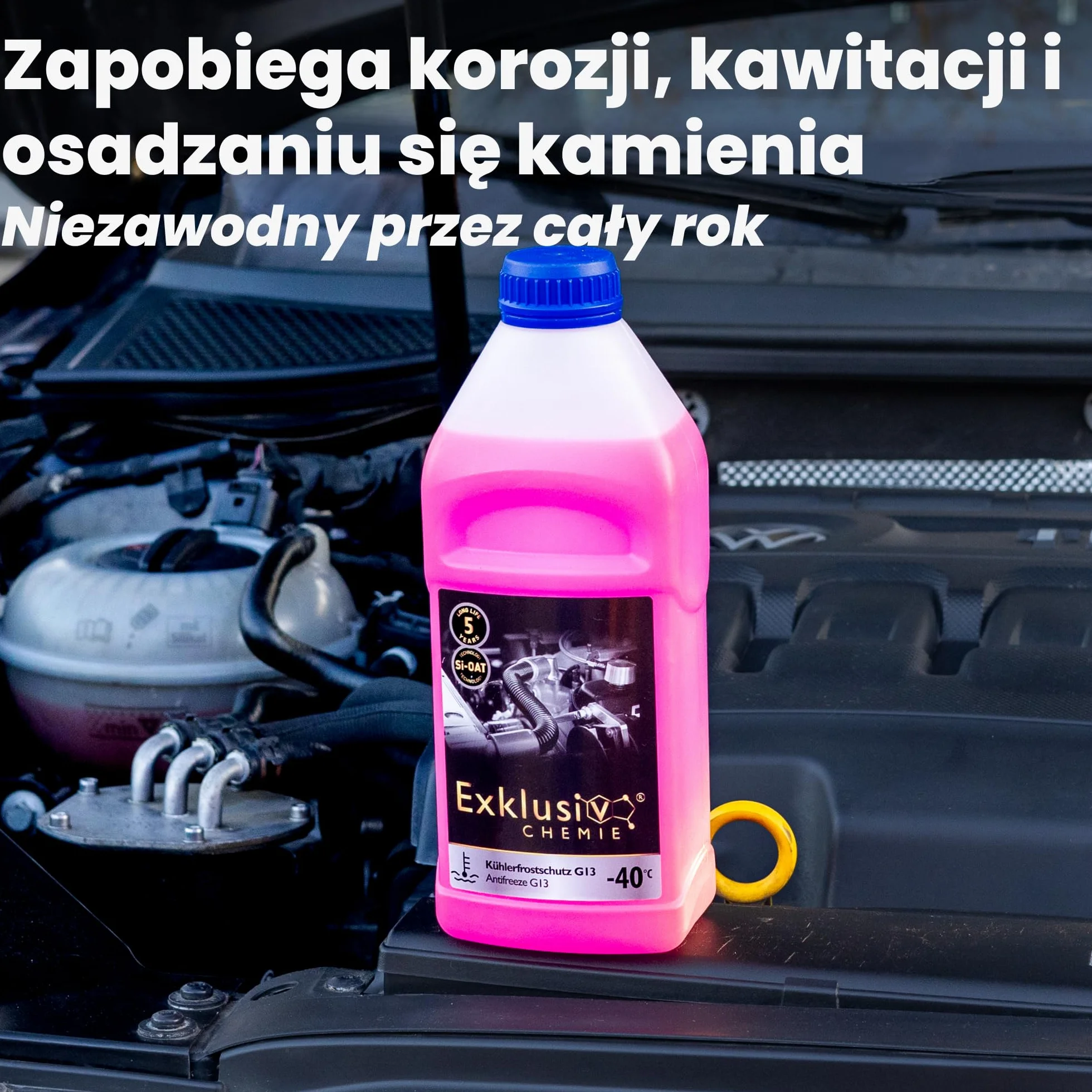 Płyn do chłodnic G13 1000ml -40° Gotowy do użycia