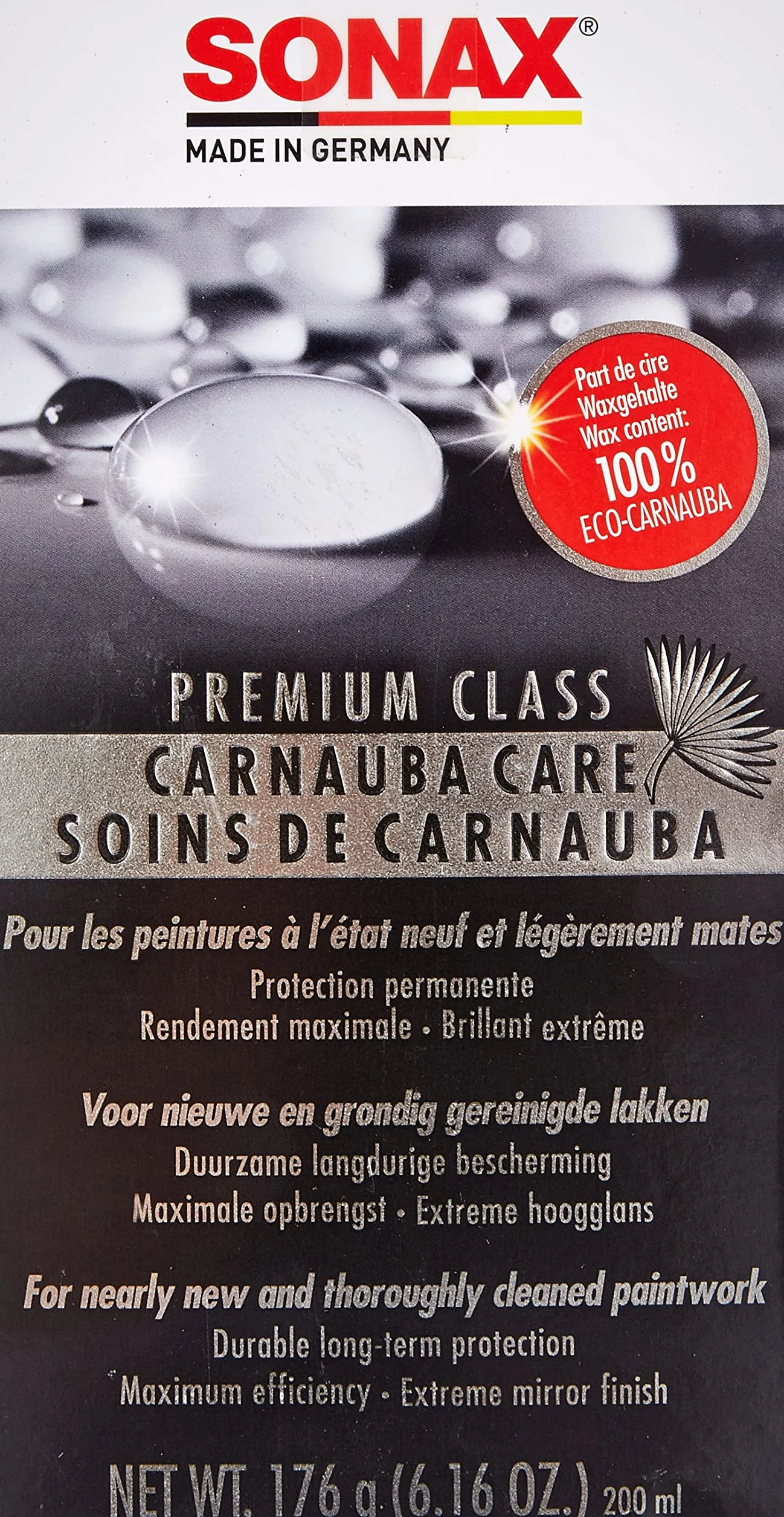 Sonax 211200 Wosk, Wielokolorowy, ‎63 x 58 x 15 cm; 227 g