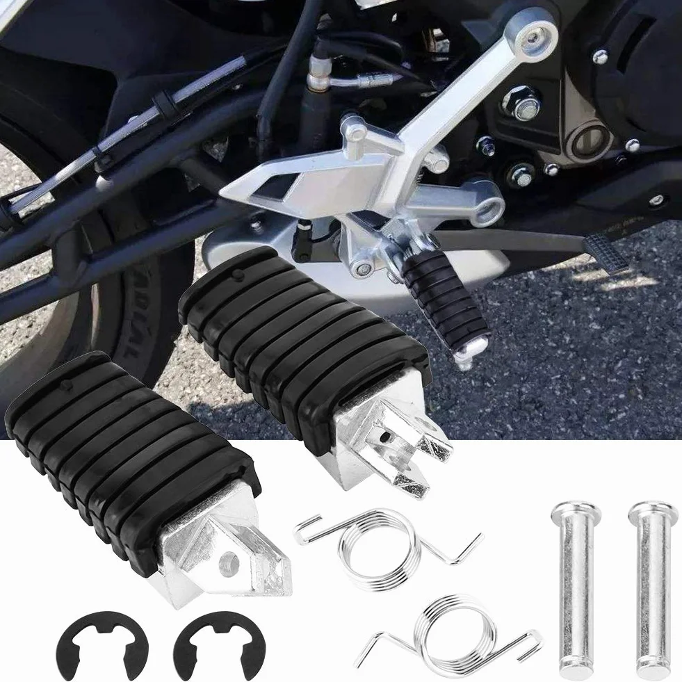 Gumowy Podnóżek Motocyklowy 1 para Przednich Podnóżków XV250
