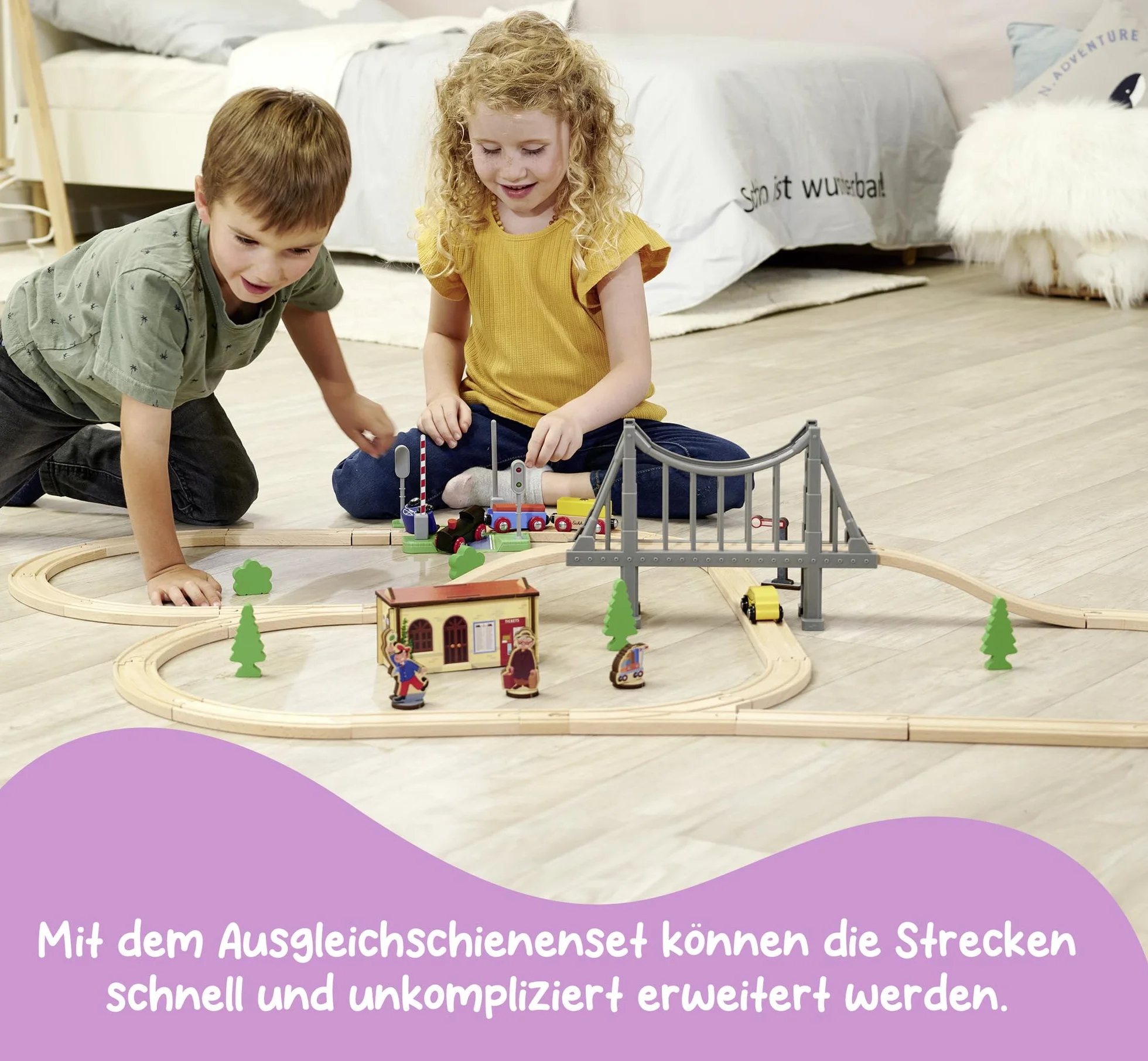 EH Bahn, Ausgleichsschienen