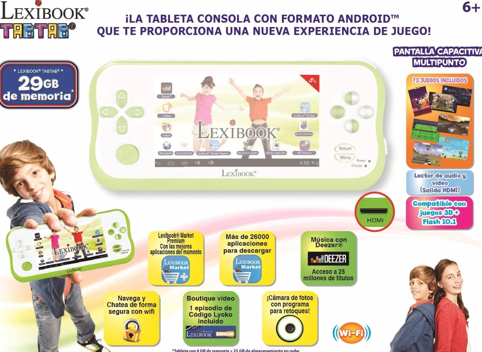 Lexibook Tablet De 5"