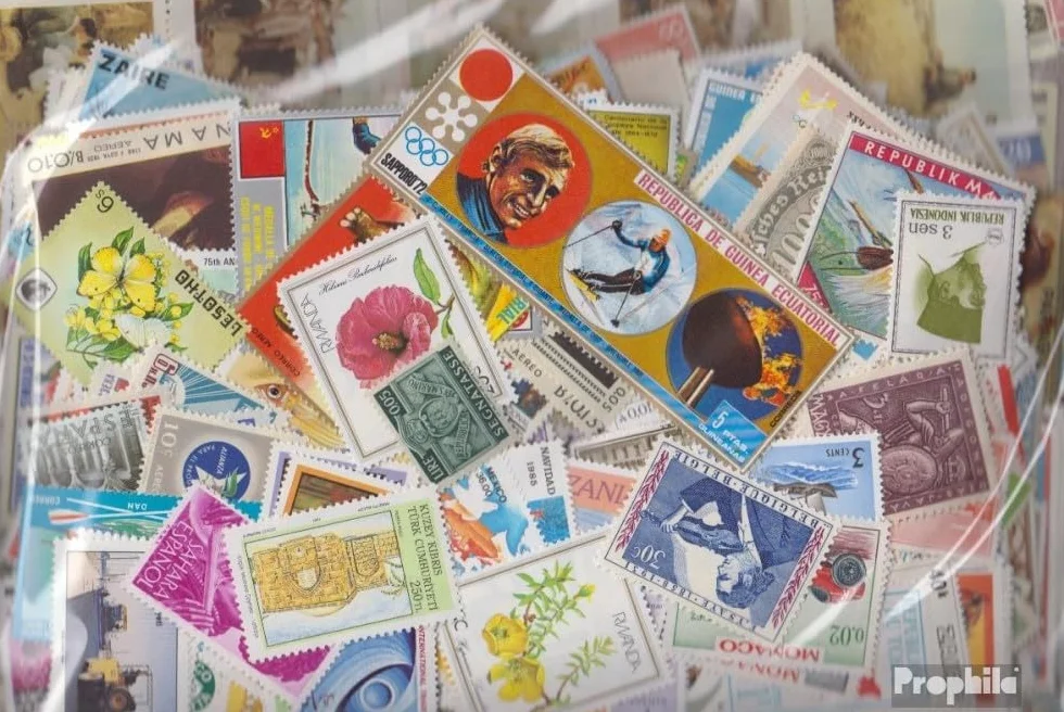 Cały świat 1000 różnych znaczków MNH ** MNH (znaczki dla kolekcjonerów)