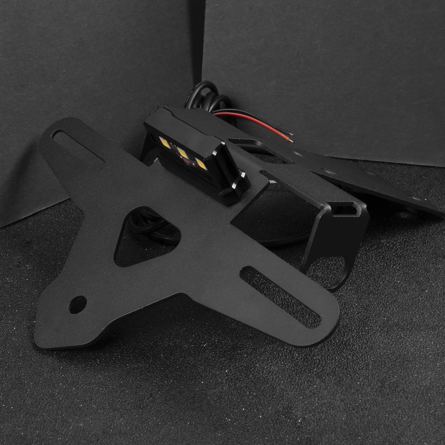 Tylna tablica rejestracyjna motocykla z oświetleniem LED kompatybilna z H-Onda CBR500R CBR 500 R CBR 500R CBR-500-R 2019 2020 2021 2022 2023 Fender Eliminator Zestaw tablicy rejestracyjnej