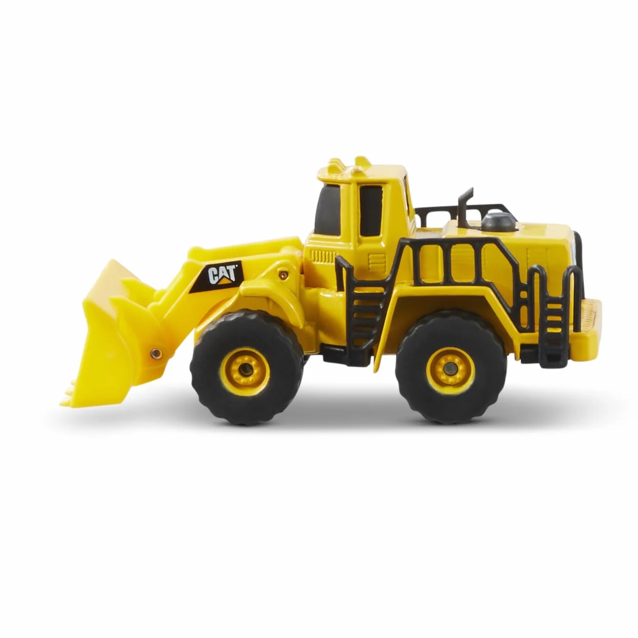Caterpillar by Funrise 82274 METALL 3 PACK - ŁADOWA KOŁA, BAGGER & PRZESYŁKA DUSA, czarna