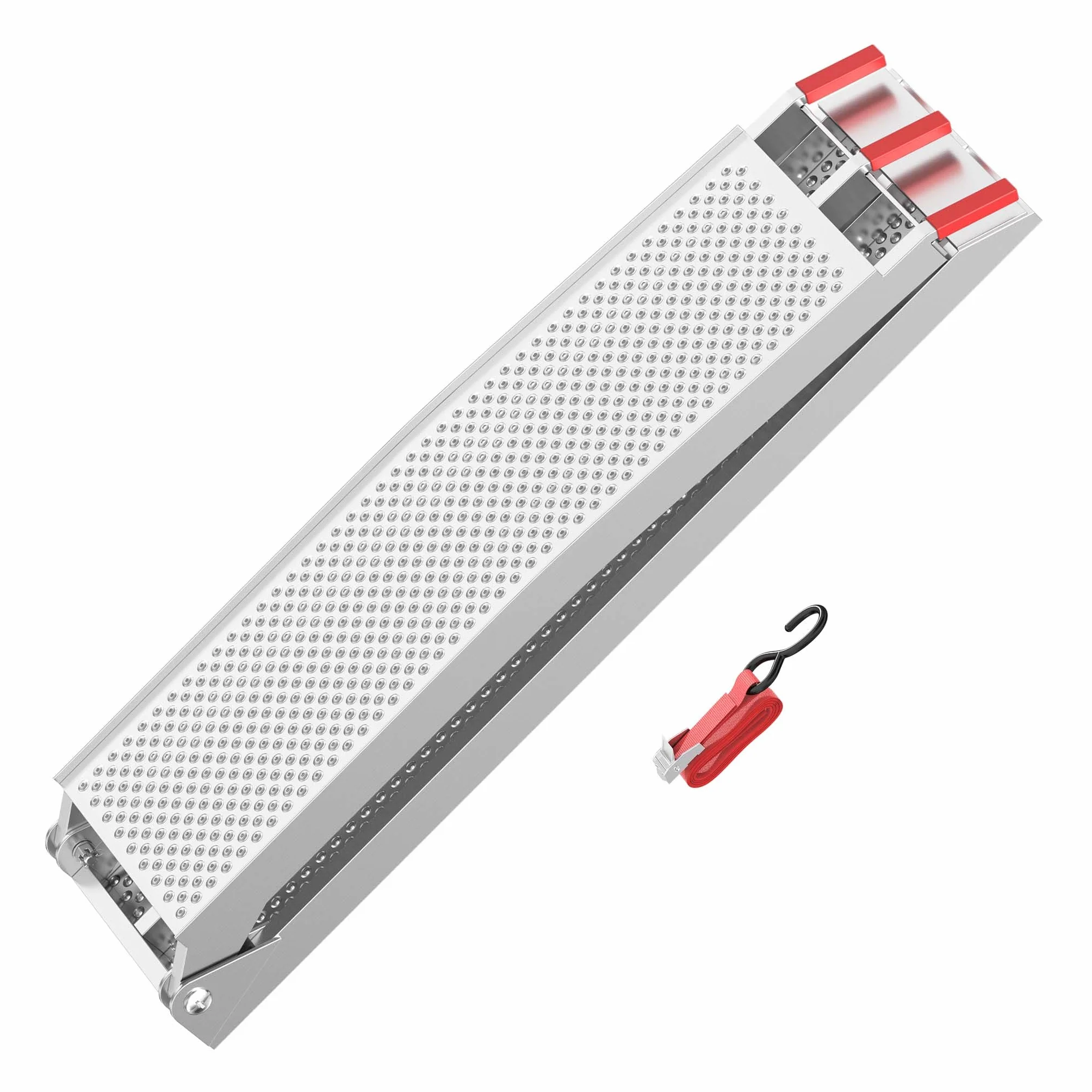 Wiltec Składany najazd aluminiowy 215 cm 340 kg do quadów i motocykli