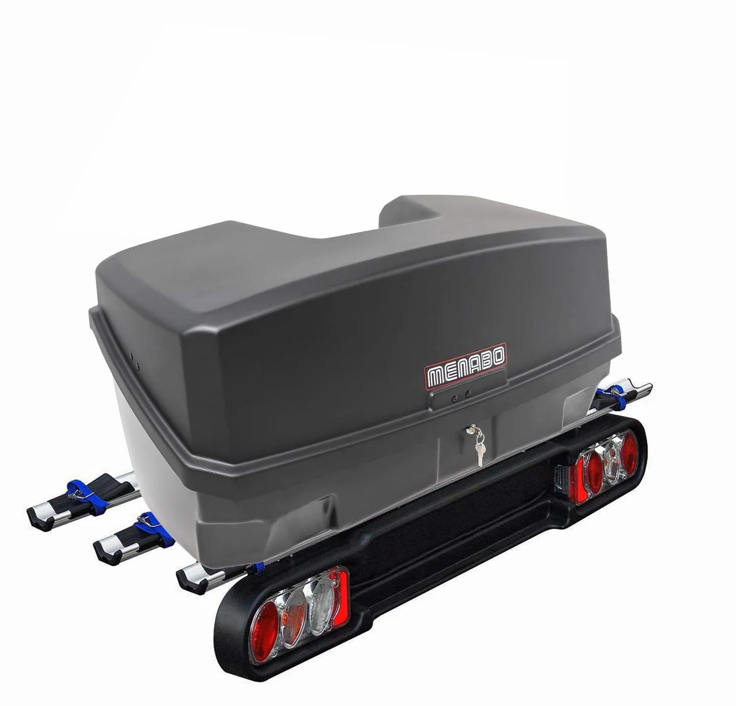 Menabo Race 3 bagażnik rowerowy na 3 rowery czarny Nekkar 300 l