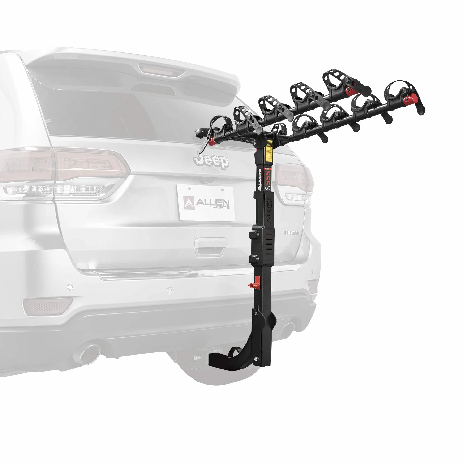 Allen Sports Premier Bagażnik na 5 rowerów, model S555, czarny