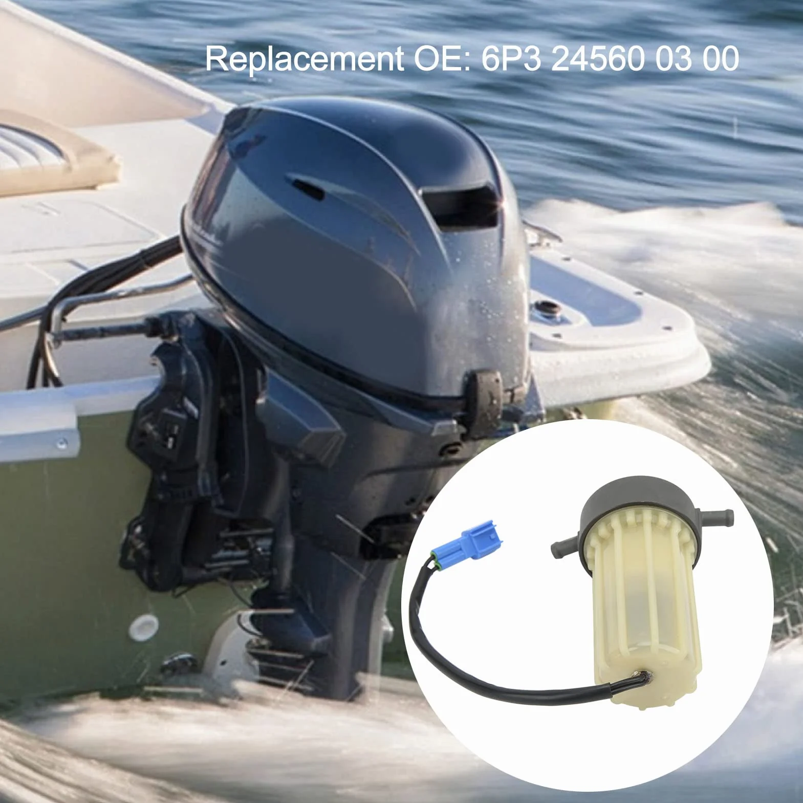 Zestaw filtrów paliwa do silników zaburtowych, 6P3 24560 03 00, wysoka niezawodność do F200 F225 LF150 LF200 LF225 LF250 2006 i nowszych