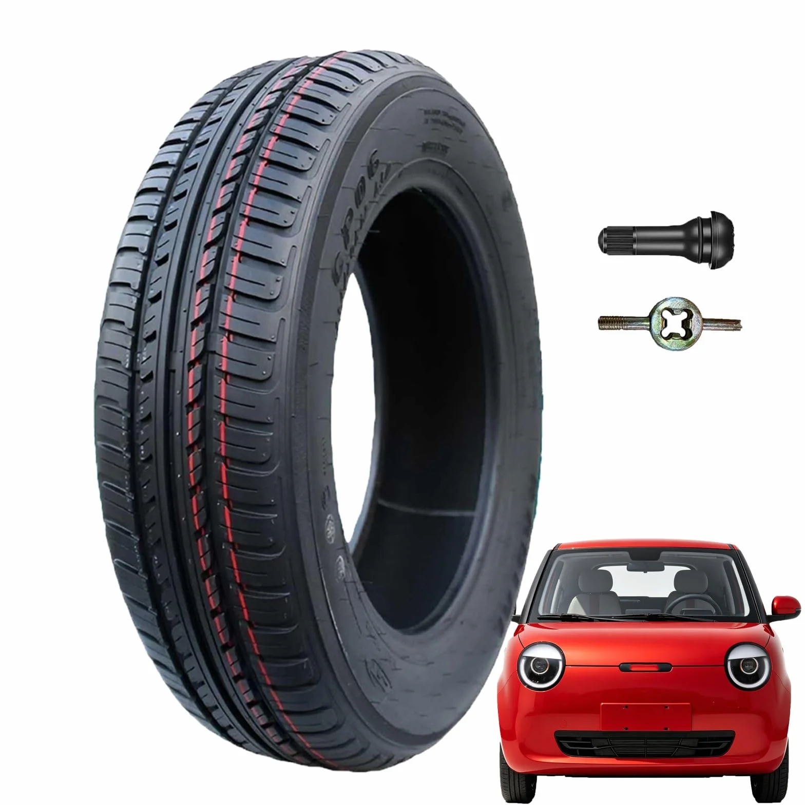 135/70R-12 Opona Zimowa Bez Szpilek Wszechsezonowa 135/70R/12 65Q 290kg Obciążenie 135 70R 12 Bezdętkowa TL dla Kompaktowego Samochodu 12 Cali