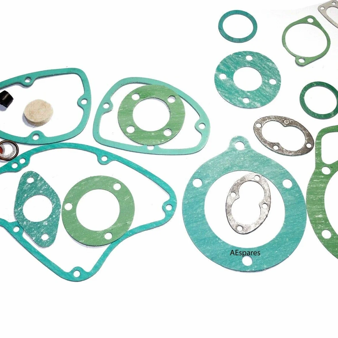 AEspares Pasuje do zestawu uszczelek Royal Enfield 500cc kompletny remont