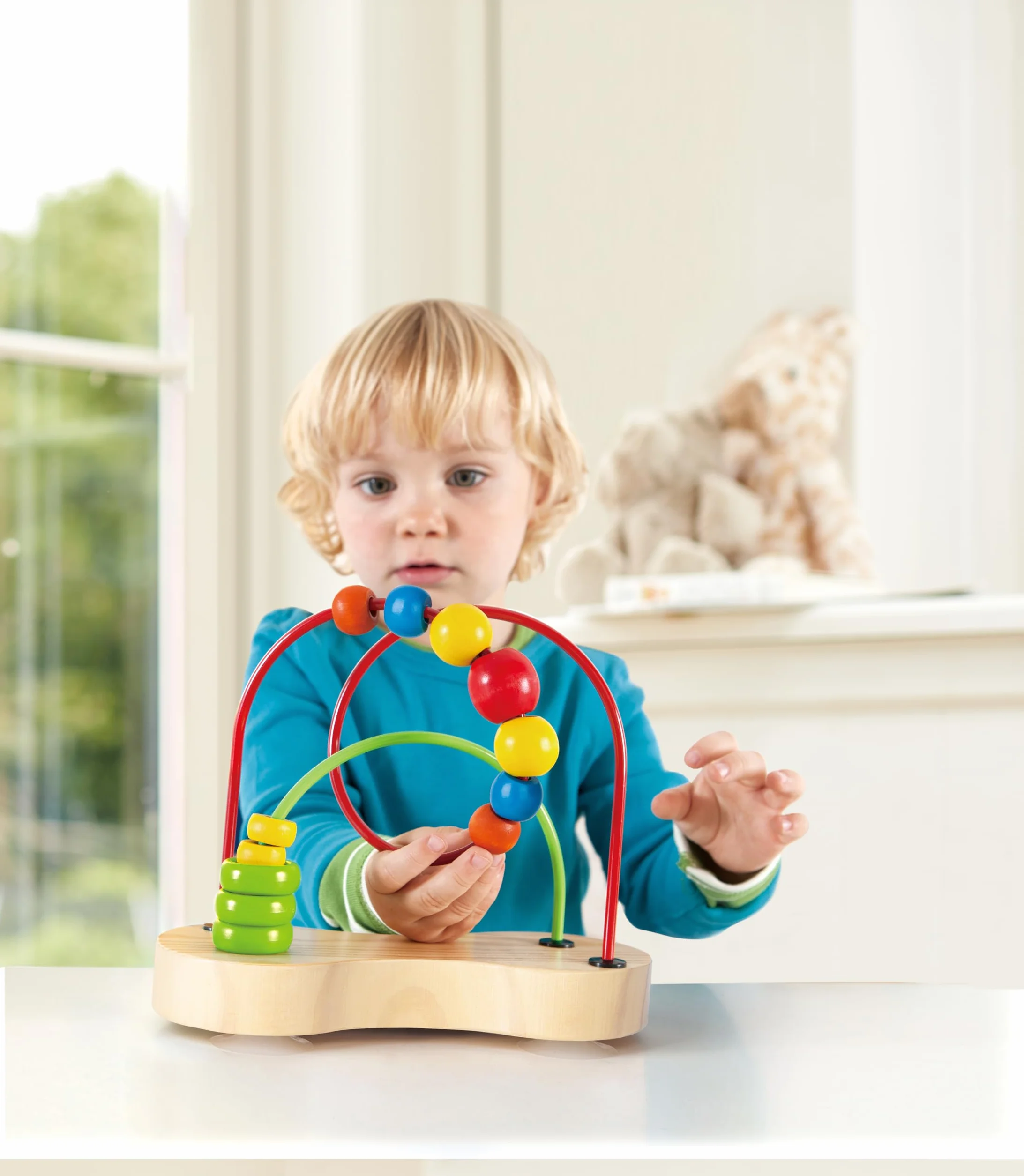 Hape E1801 Double Bubble - Wooden Bead Maze