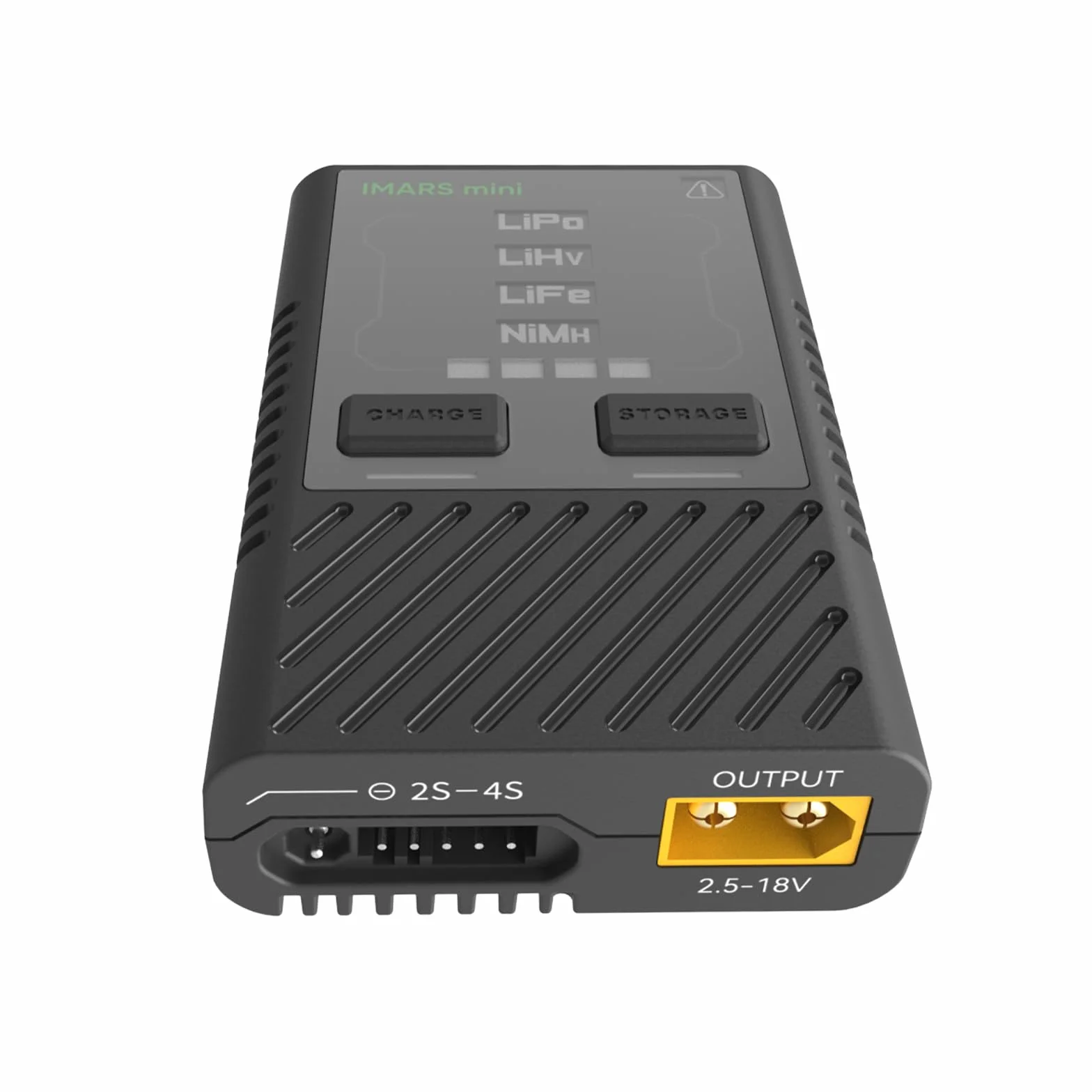 Gens Ace 60W Ładowarka LiPo Imars Mini do akumulatorów RC 2S, 3S, 4S 7,4 V, 11,1 V, 14,8 V z adapterem XT60/Deans/XT30/JST