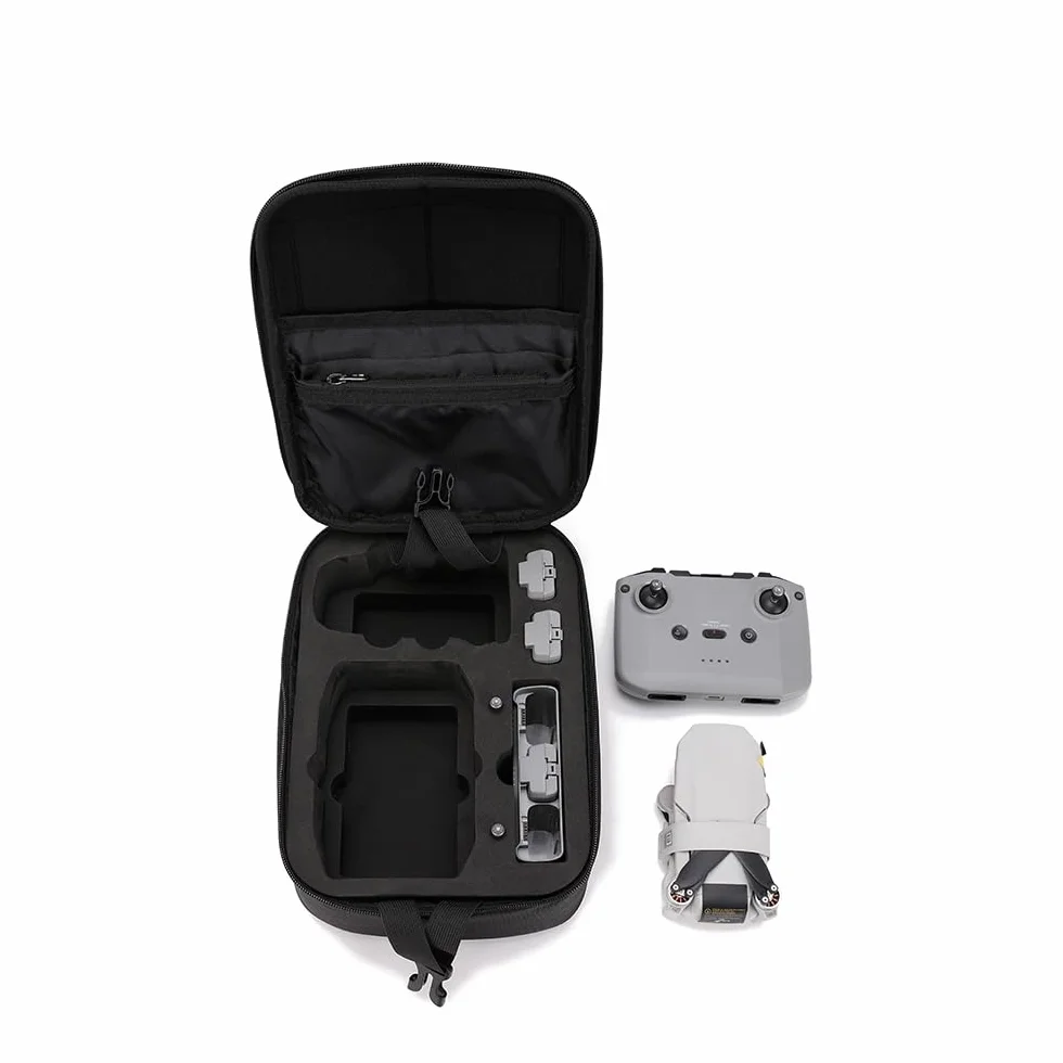 Torba organizująca do DJI MINI 4K, torba do przechowywania DJI RC-N1, antyciśnieniowa antywibracyjna i przeciwpyłowa EVA twarda torba ochronna akcesoria