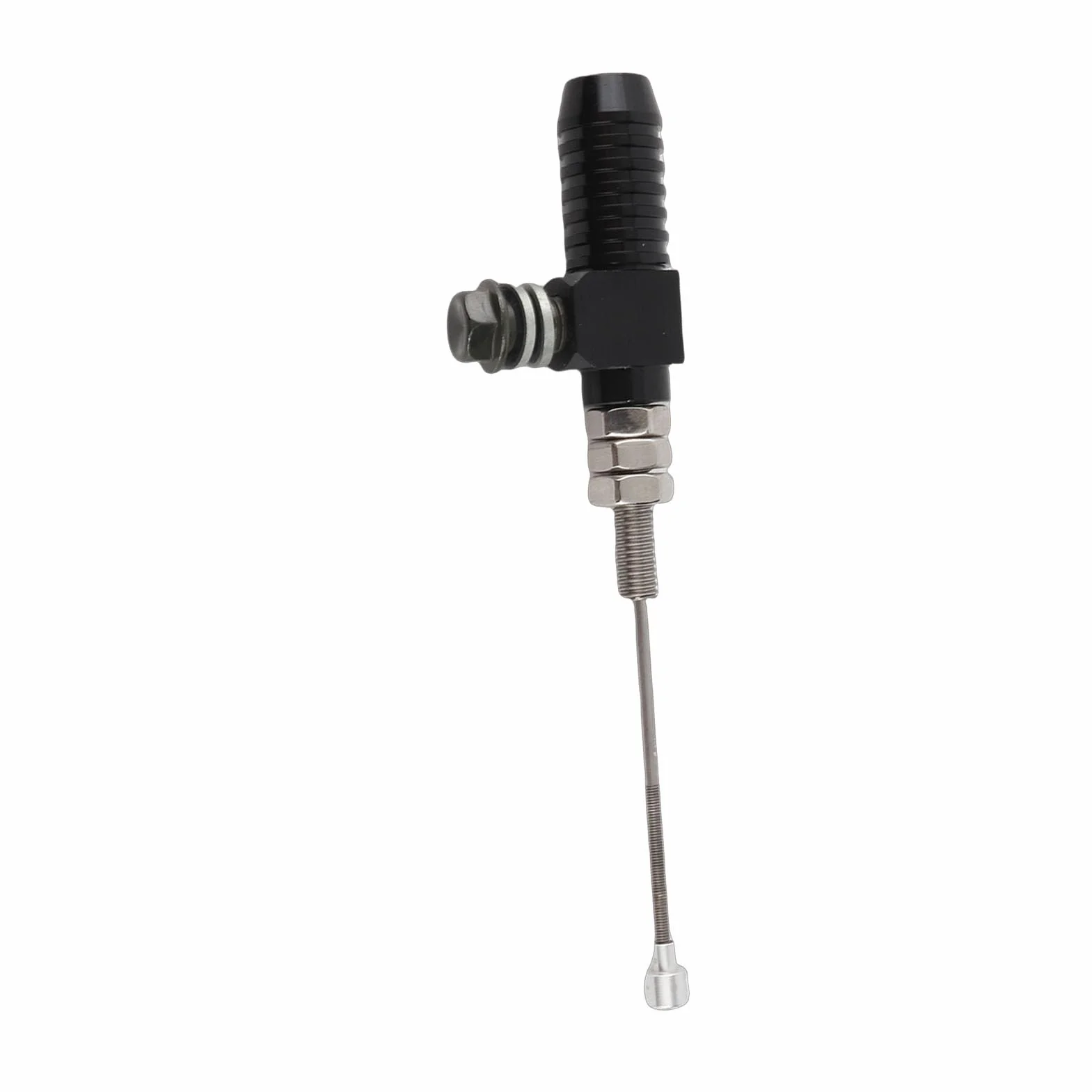 KIMISS M10x1,25mm Uniwersalne motocyklowe sprzęgło hydrauliczne, KI6169 Motocyklowe sprzęgło hydrauliczne Pompa hamulcowa do Dirt Bike Pit Bike ATV Quad Scooter Motorcycle (czarny)