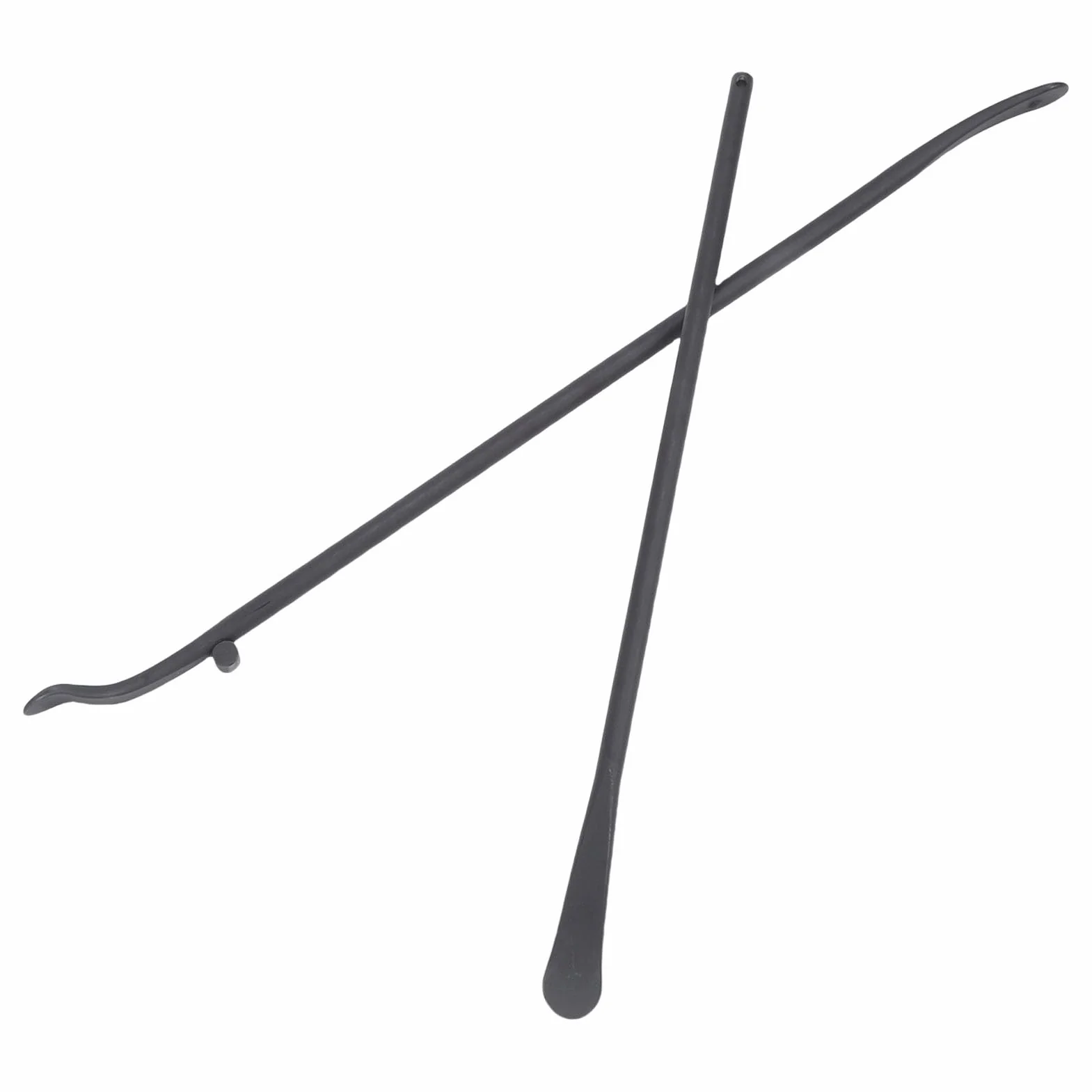 Generic Drążek do Opon Bezdętkowych Solidne Stalowe Narzędzie do Wymiany Opon Pojazdów Terenowych Samochodów Ciężarowych Bezdętkowych, 2-częściowy Zestaw