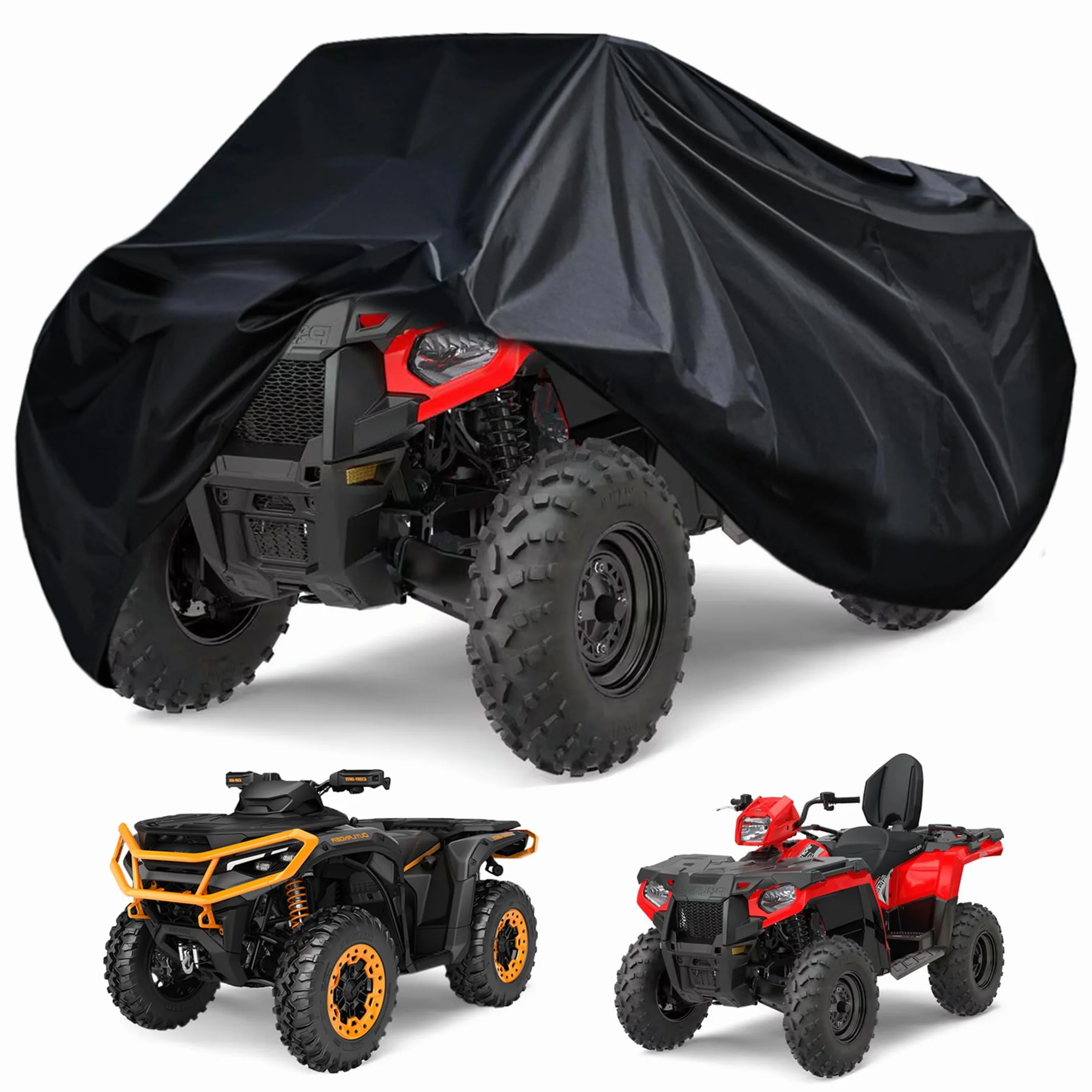 Osłona ATV 600D wodoszczelna duża do Polaris Kawasaki Arctic
