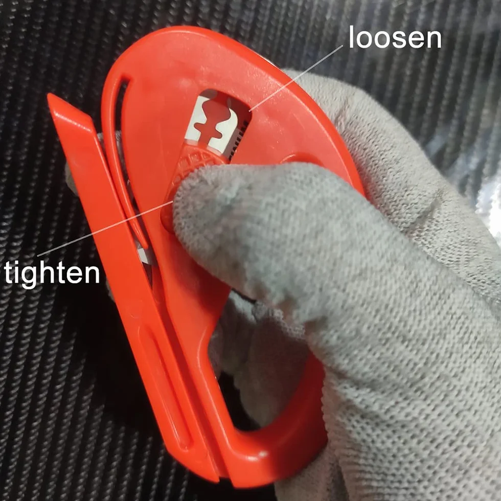 Car Vinyl Wraps Set z Micro Squeegee, Foil Cutter 9 mm, Craft Knife z 10 Ostrzy