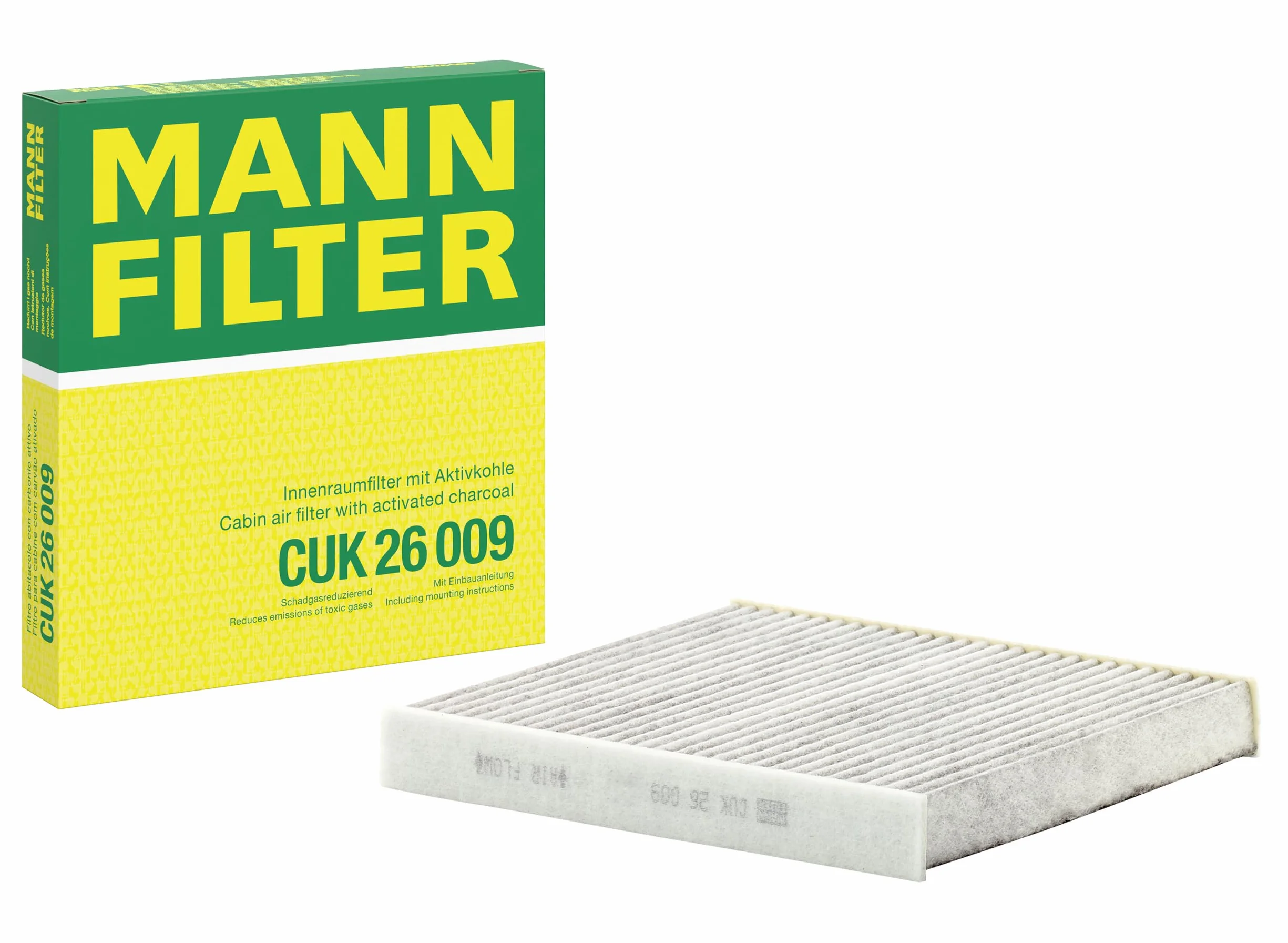 MANN-FILTER CUK 26 009 Filtr powietrza kabinowego
