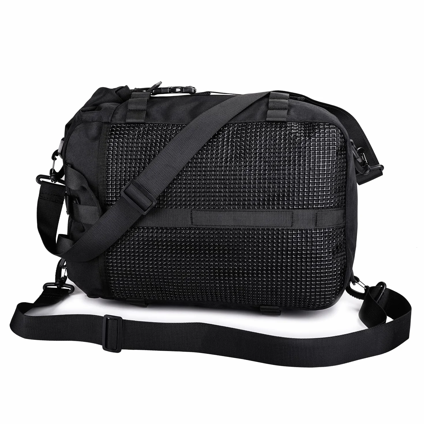 Rhinowalk Torba na bagażnik motocykla 20 l wodoodporna czarna