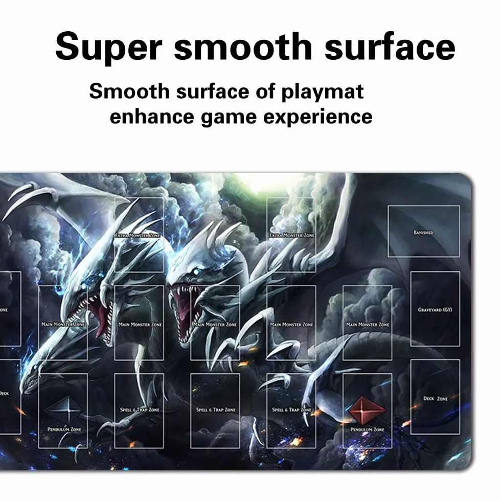 Four leaves Gry planszowe TCG Game Pad Darmowa torba ze strefą kart Ygo Card Game Table Pad Rozmiar 60x35cm Podkładka pod mysz kompatybilna z MTG TCG