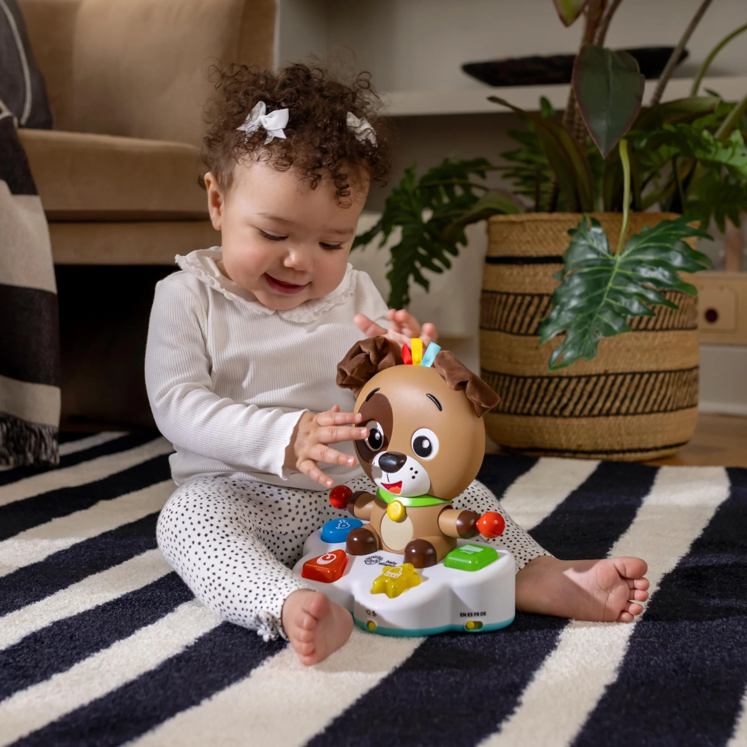 Baby Einstein, Drum & Learn Dean zabawka muzyczna dla dzieci od 6 miesięcy