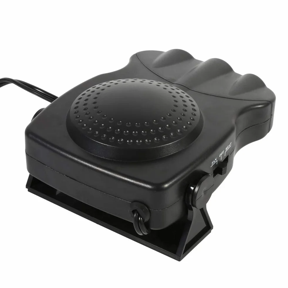Ogrzewanie samochodowe 12V, urządzenia do ciepłego powietrza w samochodzie, grzałka samochodowa, odmrażacz szyb 12V, grzałka samochodowa, 12V 150W, 2 w 1, grzałka pojazdu samochodowego, chłodnica