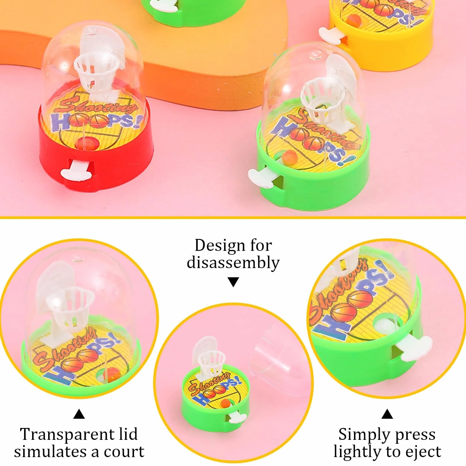 20 sztuk mini zabawki do koszykówki, do koszykówki na palce, zabawki do koszykówki, zabawki do koszykówki z palcami, mini koszykówka, gra w koszykówkę, prezent urodzinowy dla dzieci