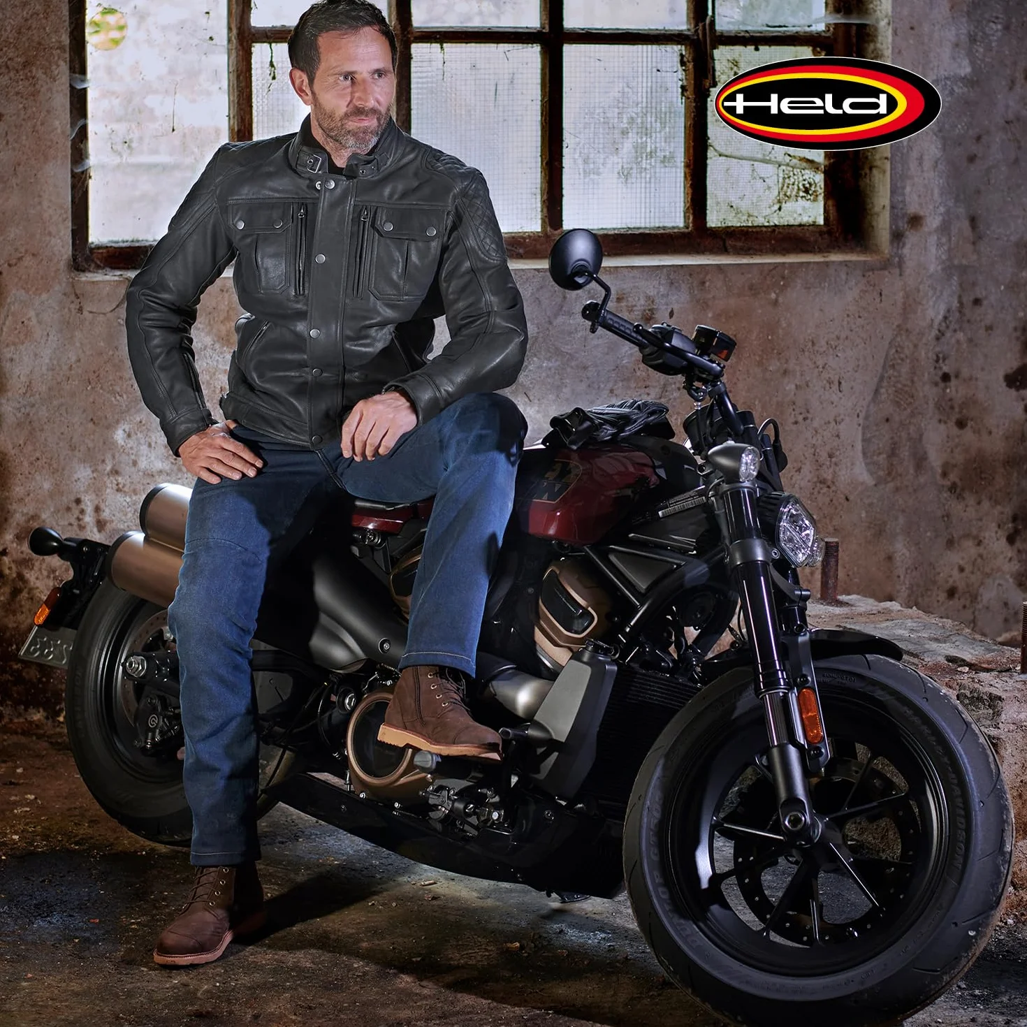 Held Saxton Gore-Tex Buty motocyklowe czarny 49