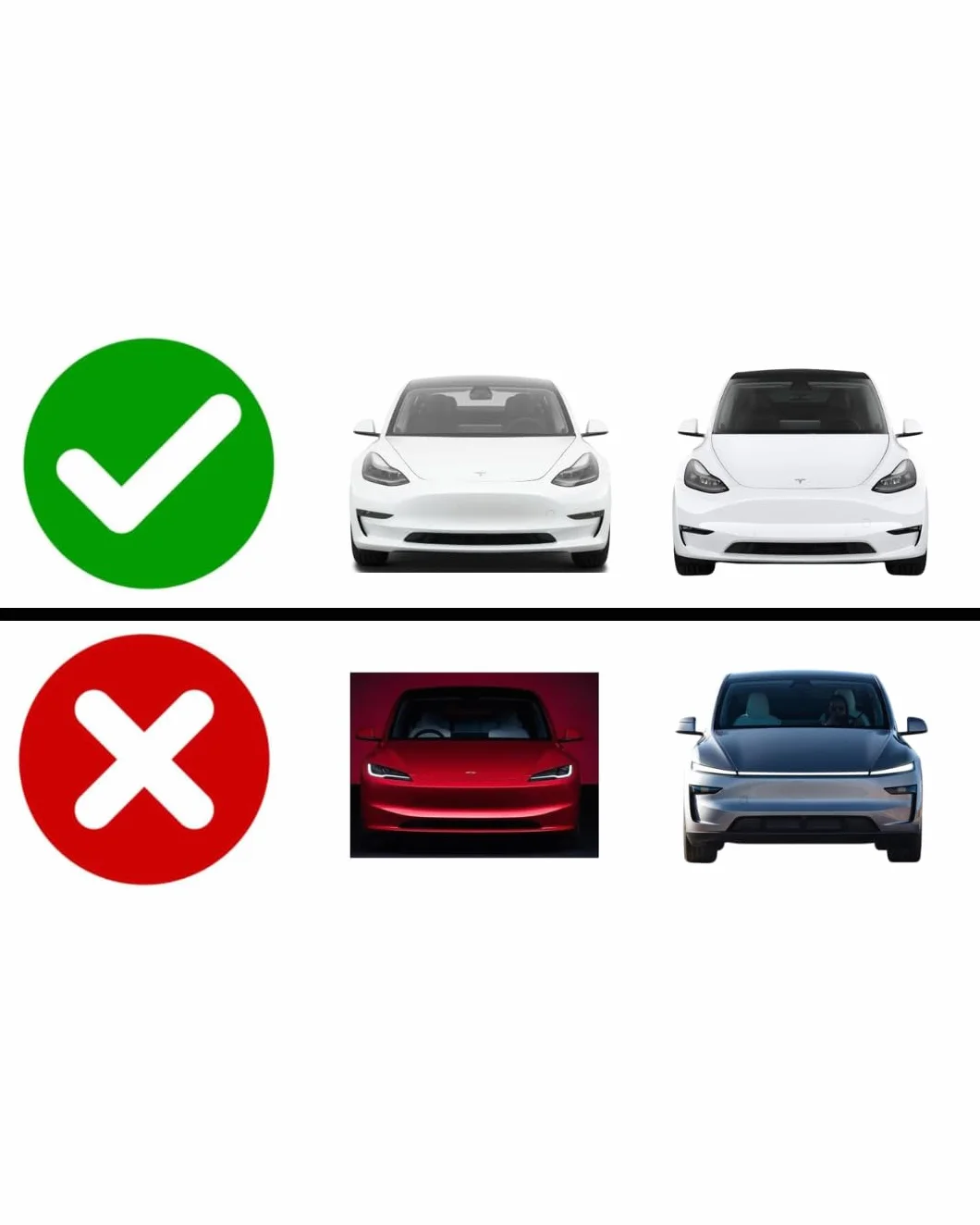 Taśma świetlna LED RGB do Tesla Model 3 i Y 2021-2024