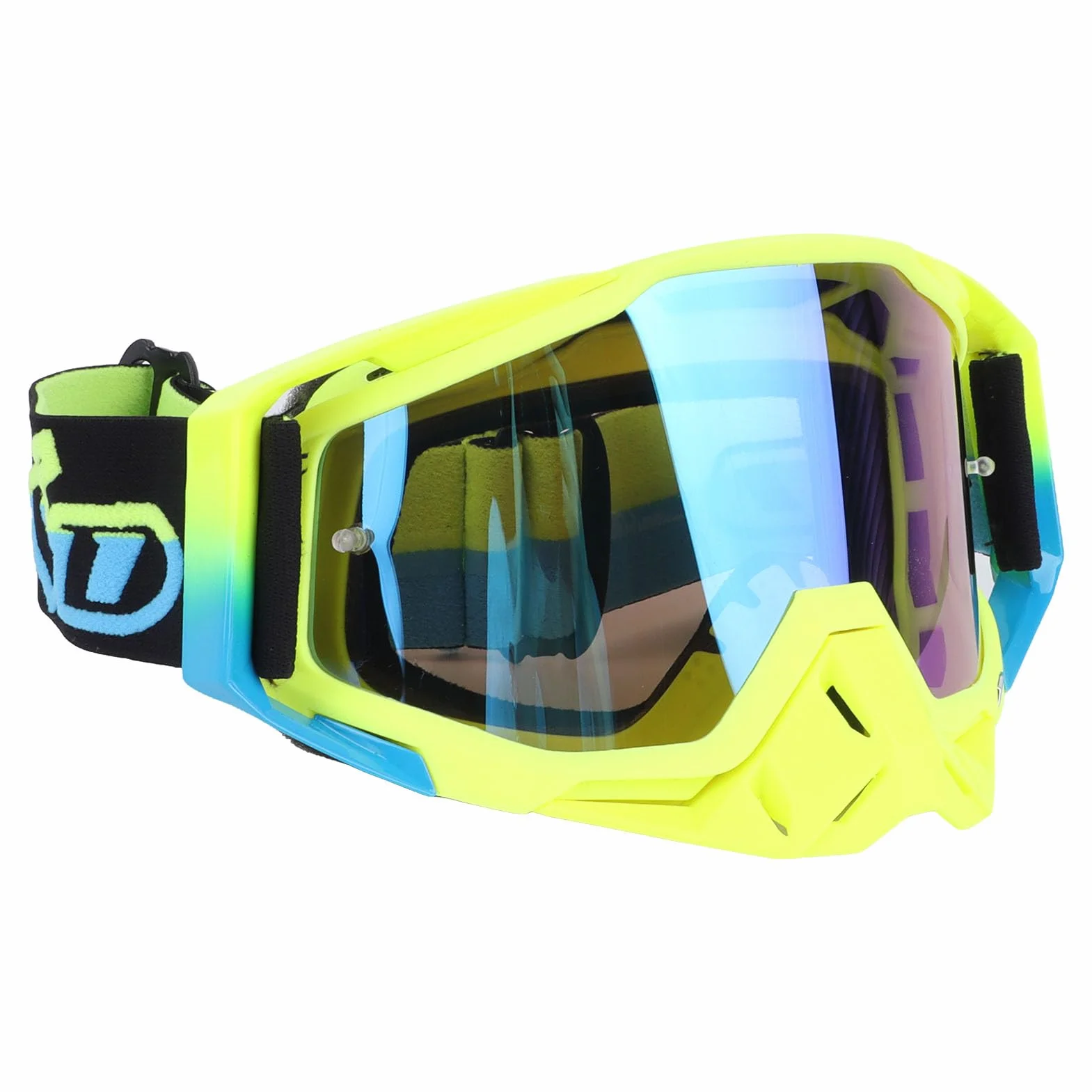 Profesjonalne Gogle Motocrossowe dla Dorosłych Uniwersalne Zastosowanie Miękka Gąbka Wsparcie Zmniejsz Ryzyko Sportowe