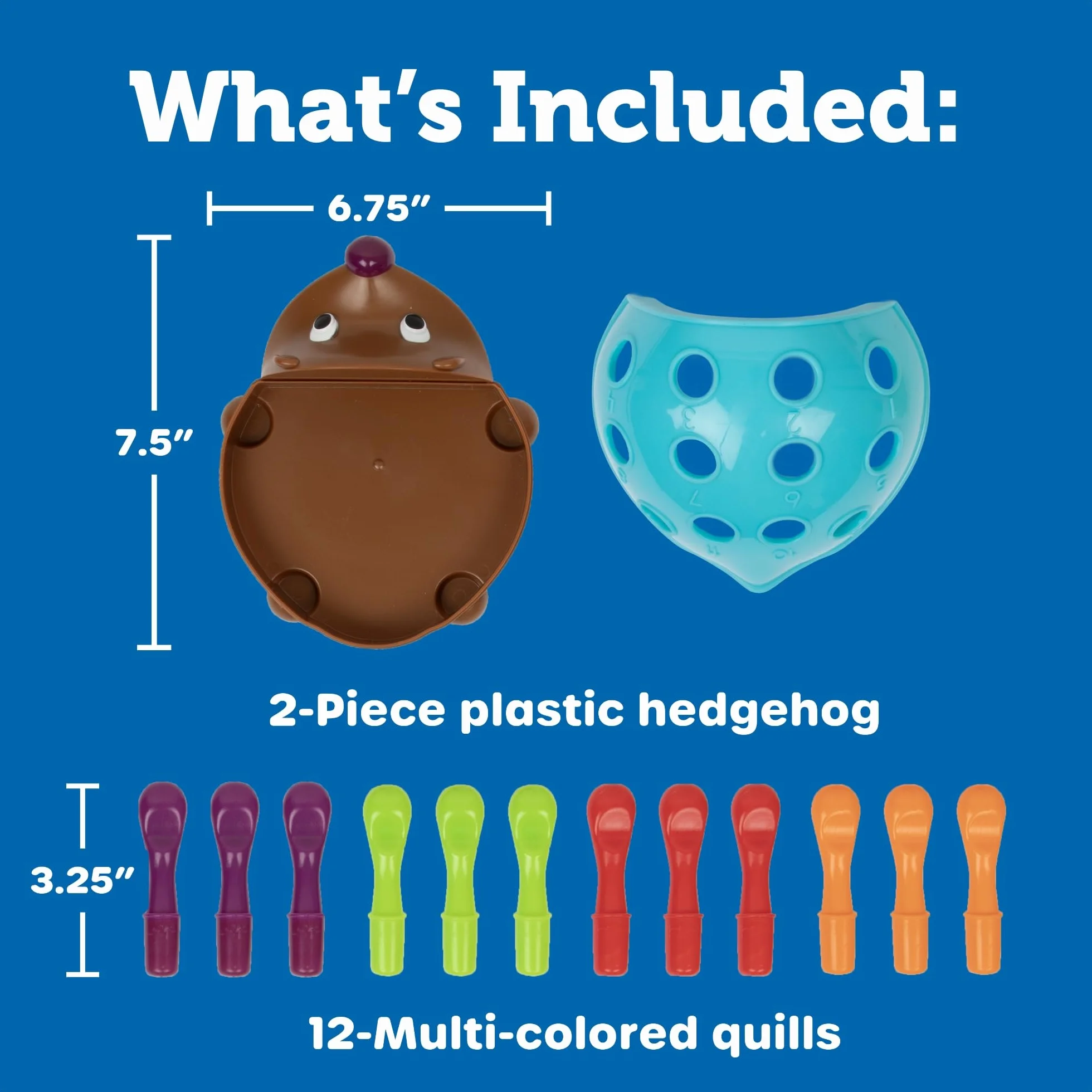 Learning Resources Spike The Fine Motor Hedgehog 14-Kawałek Zestaw