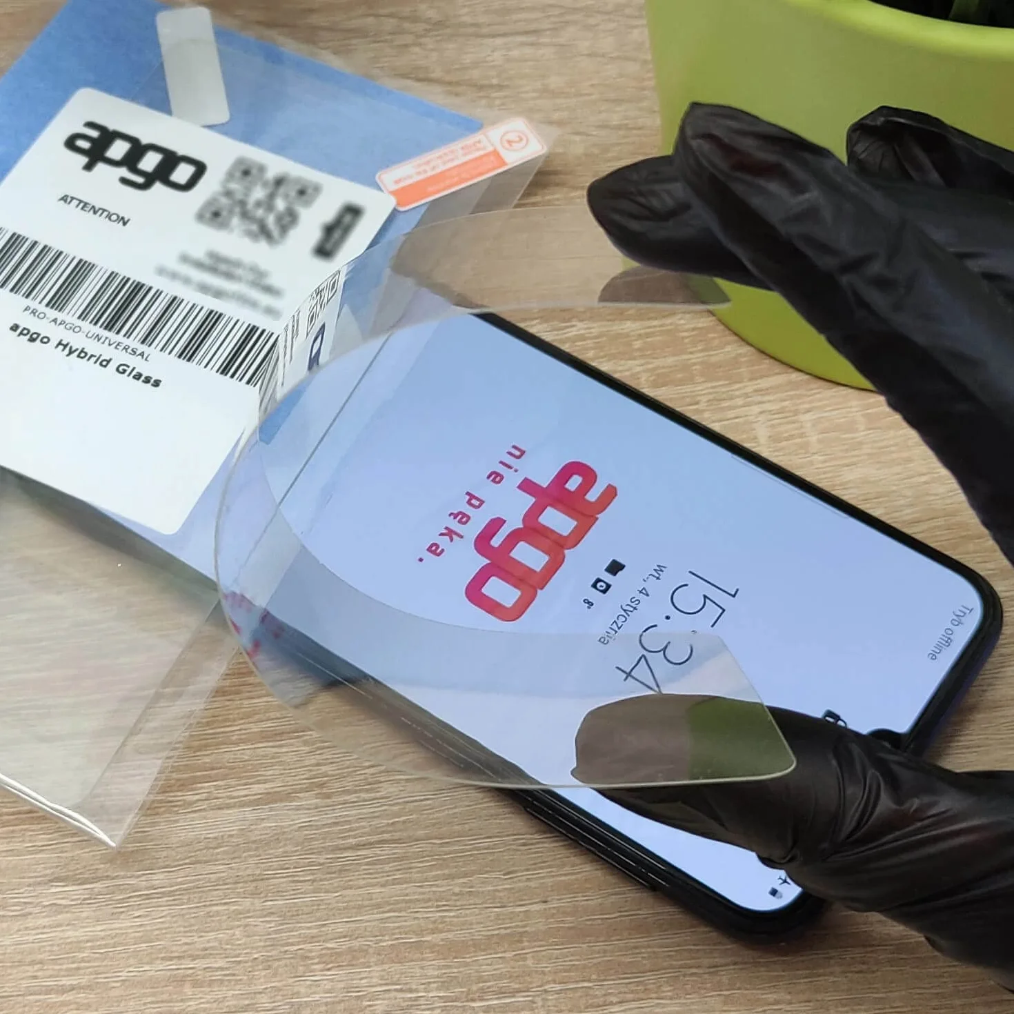apgo Hybrid Glass Screen Protector do BMW R 1300 GS Adventure 2024