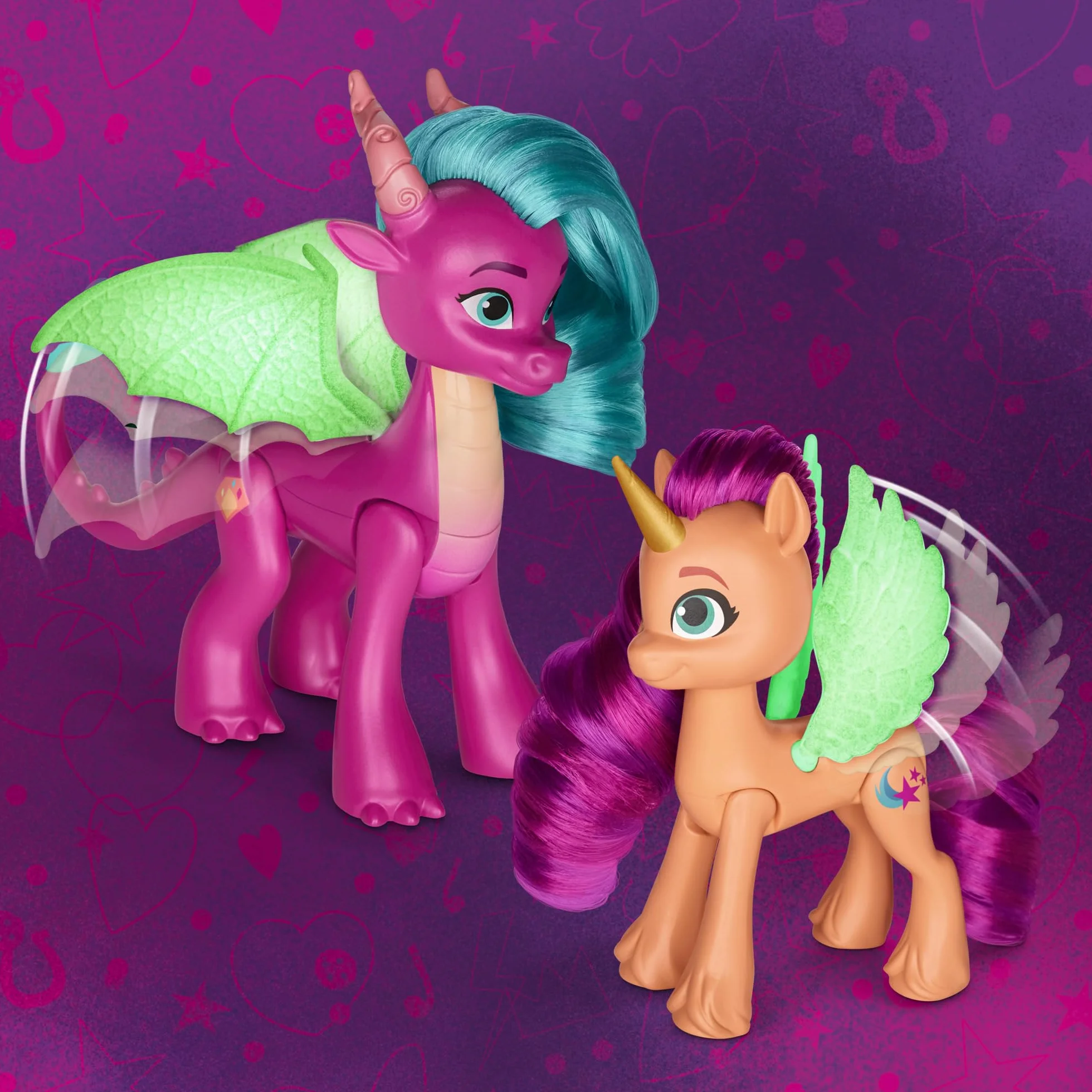 My Little Pony Zabawki Dragon Light Reveal z serialu My Little Pony: Opowiedz swoją historię