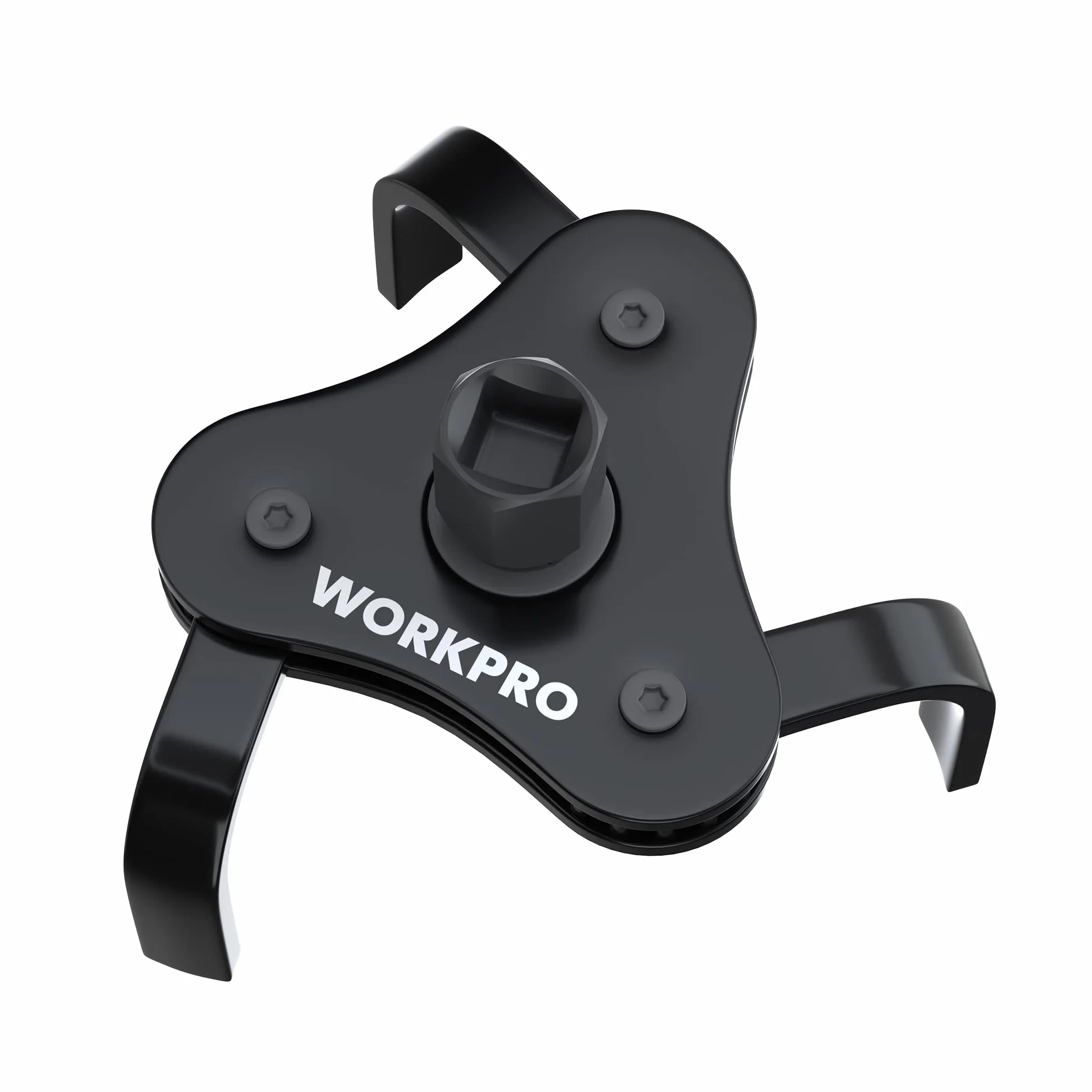 WORKPRO Uniwersalny klucz do filtra oleju 3-szczękowy regulowany 70-110 mm